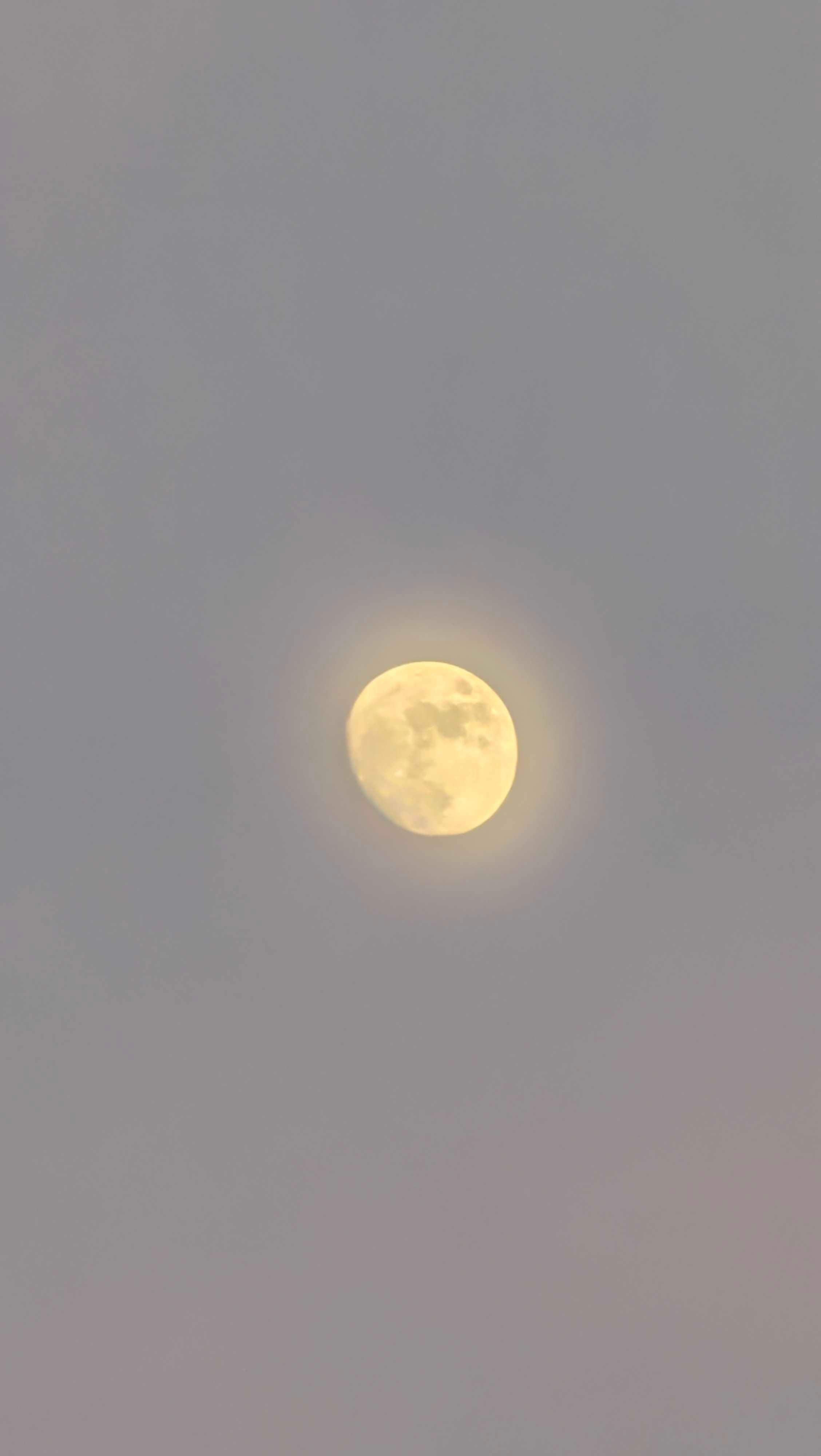 The Moon over North Augusta, United States — waxing gibbous, Lunar Day 13
