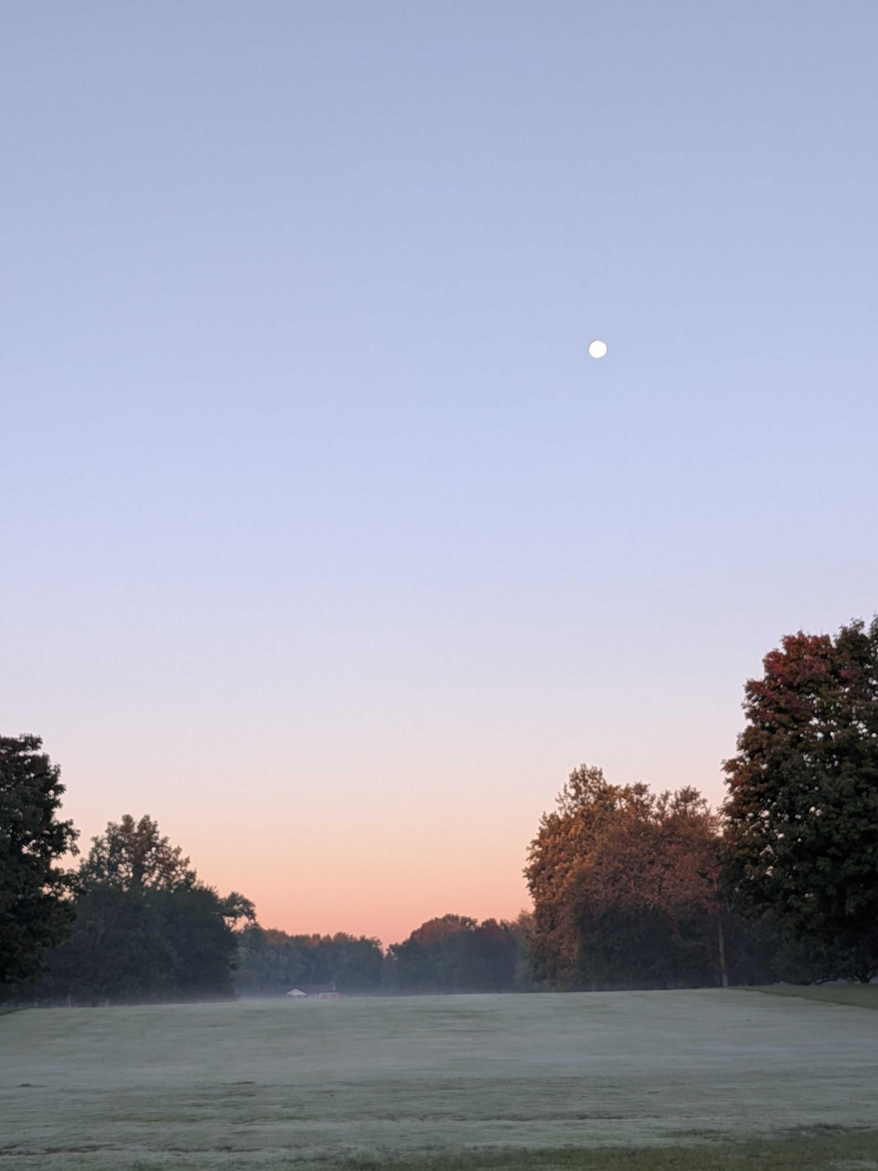 The Moon over Anderson, United States — waning gibbous, Lunar Day 18