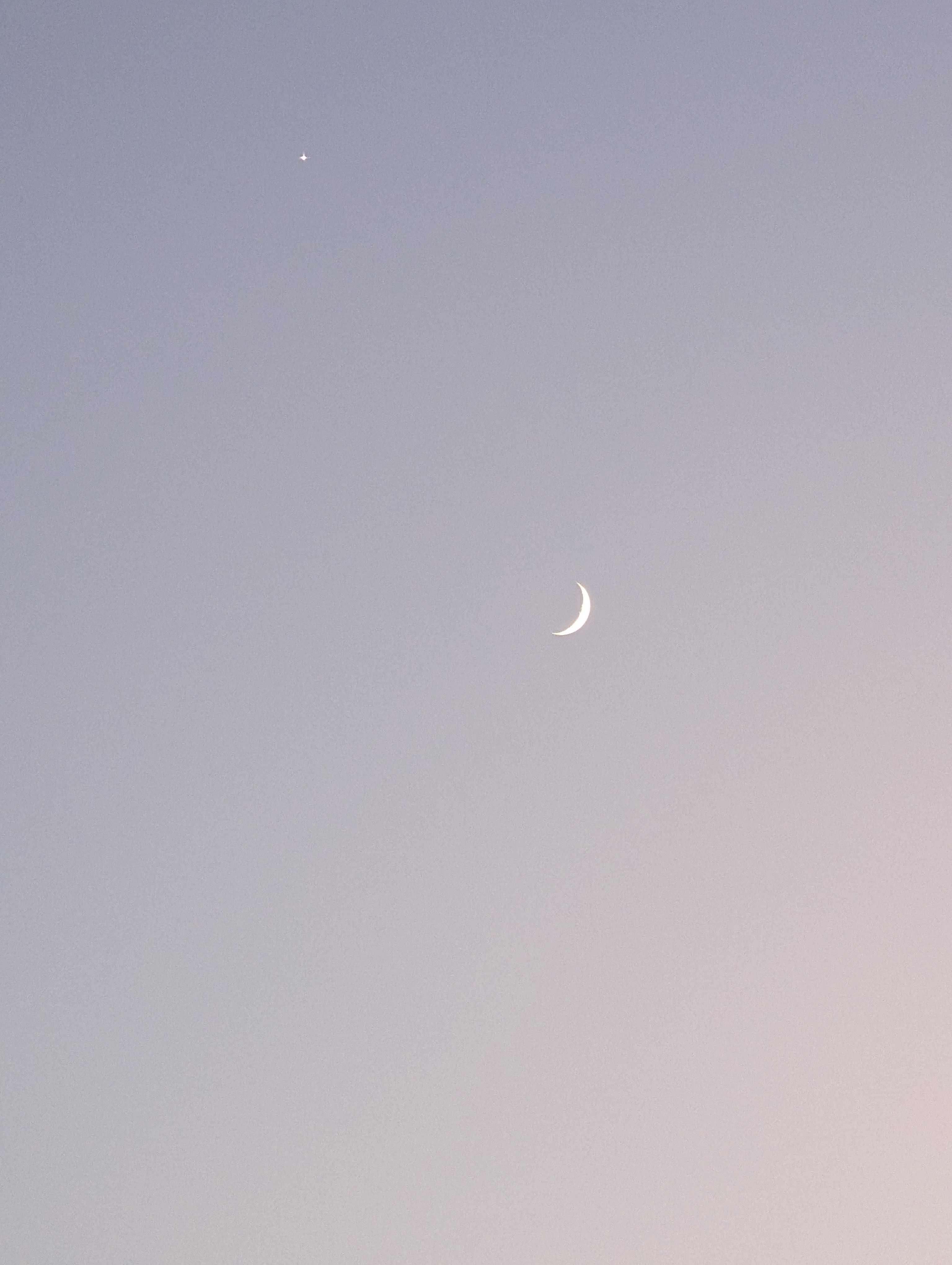 The Moon over Port St. Lucie, United States — waxing crescent, Lunar Day 4
