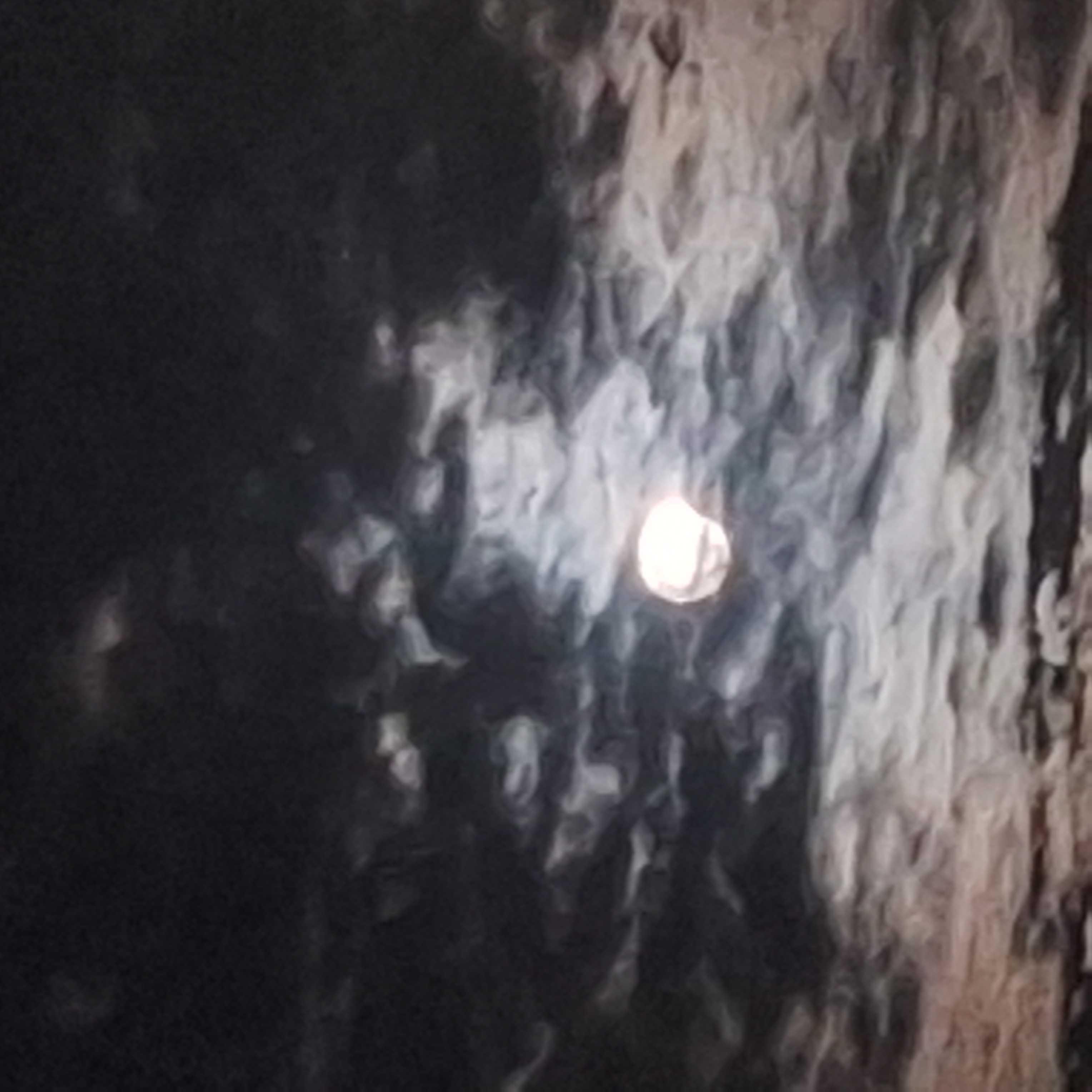The Moon over Ayr, Australia — full moon, Lunar Day 17