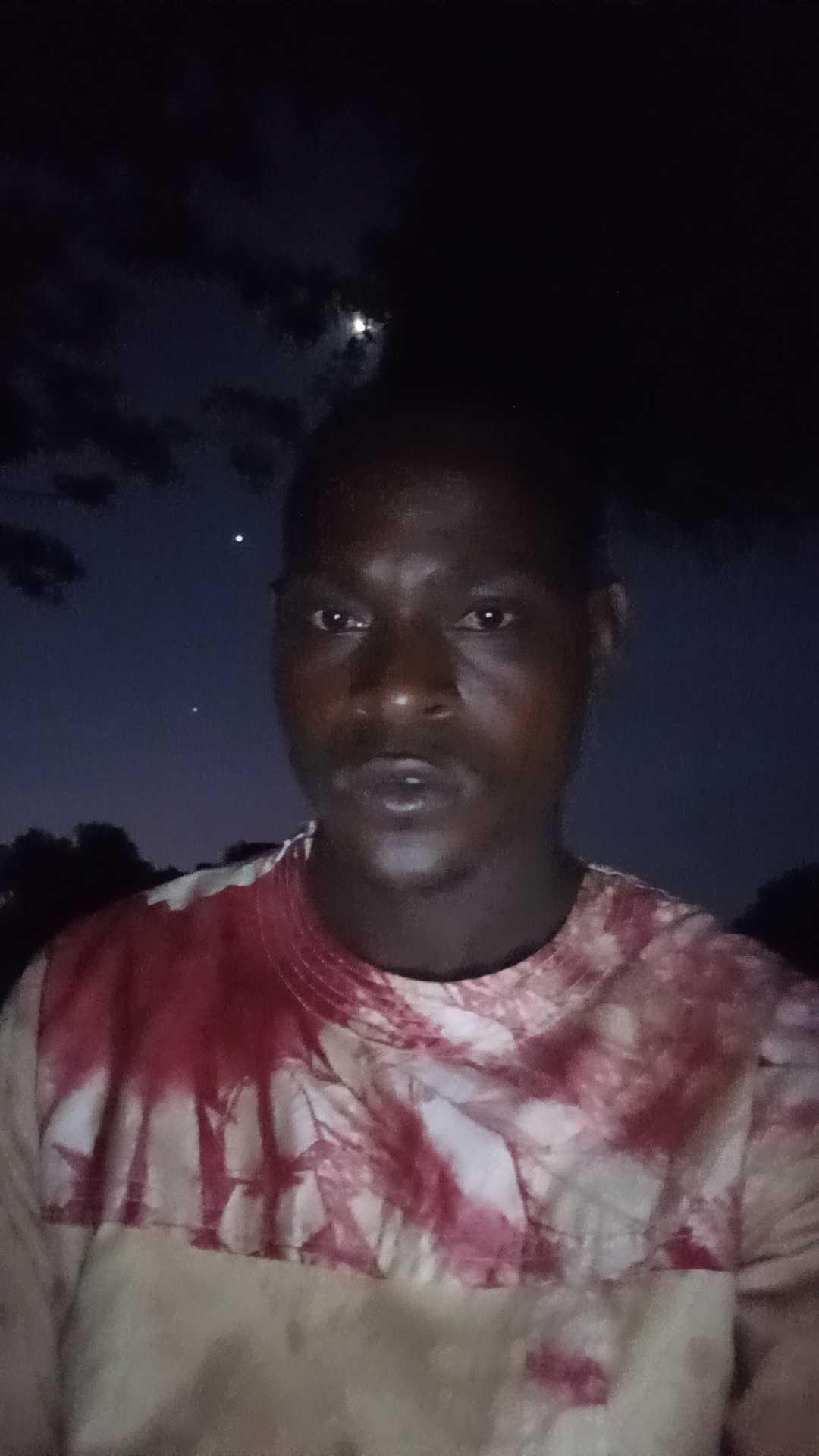 The Moon over Burkina Faso — first quarter, Lunar Day 7