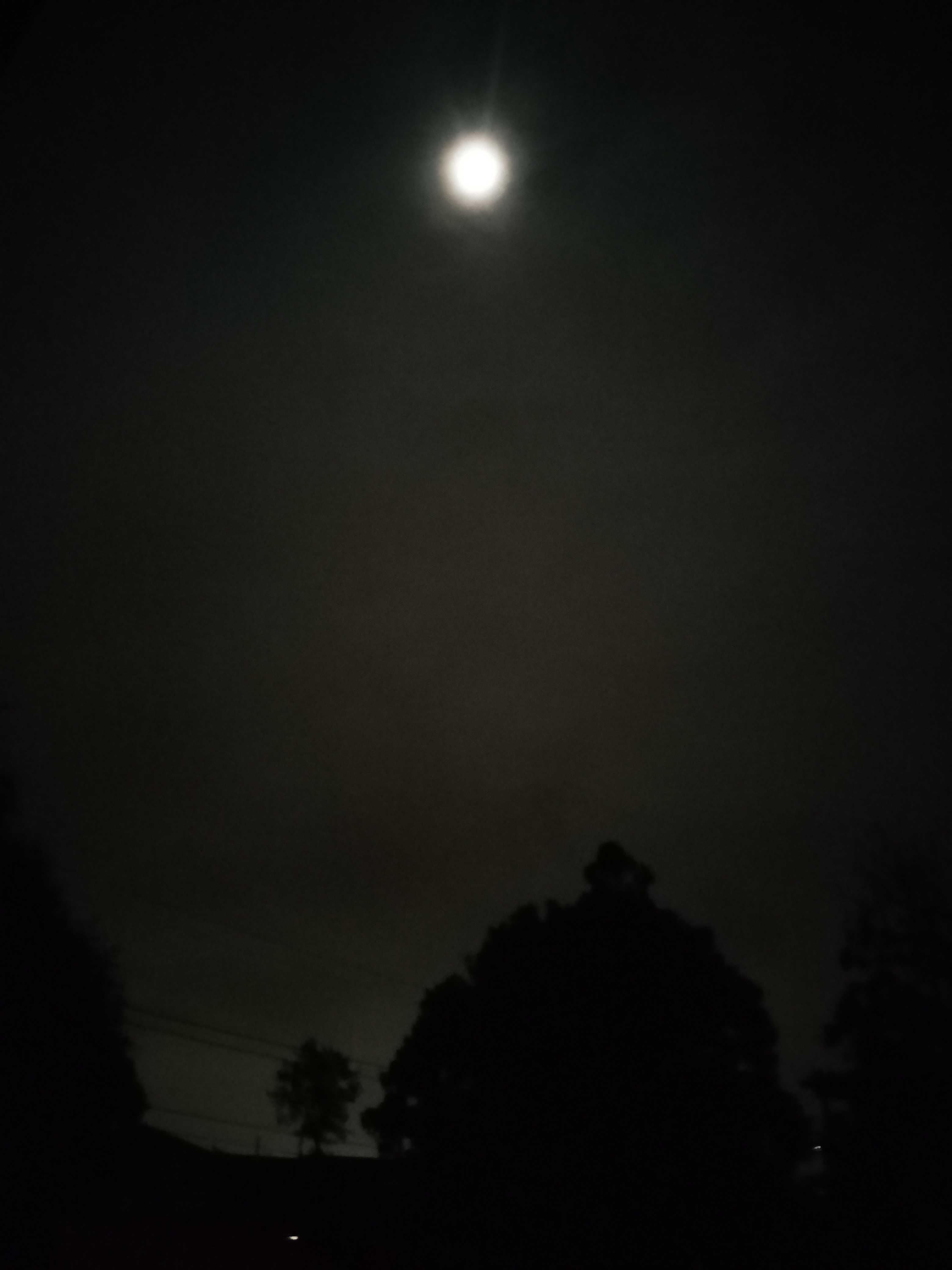 The Moon over Redbank Plains, Australia — waning gibbous, Lunar Day 19