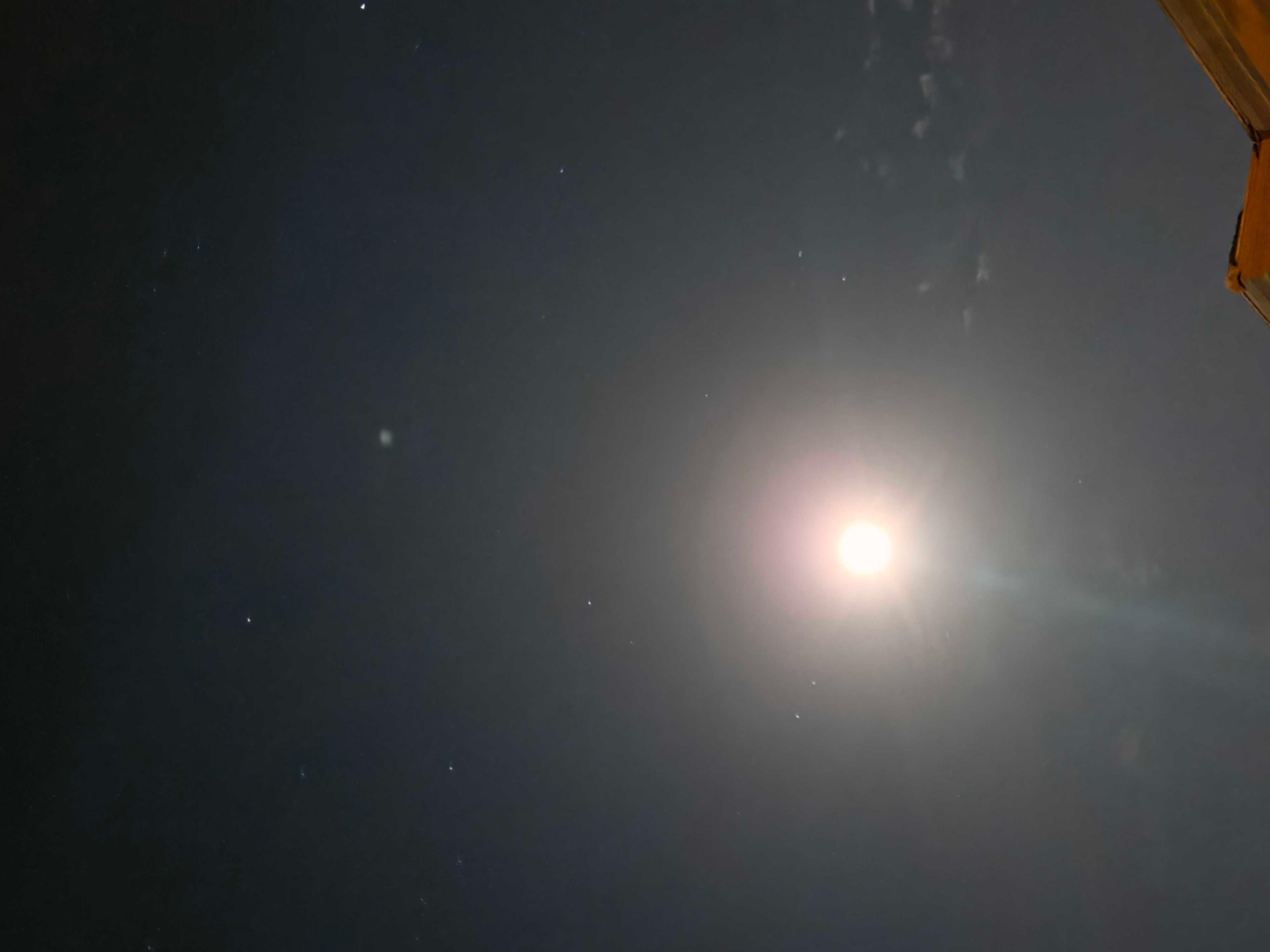 The Moon over Tucson, United States — full moon, Lunar Day 17