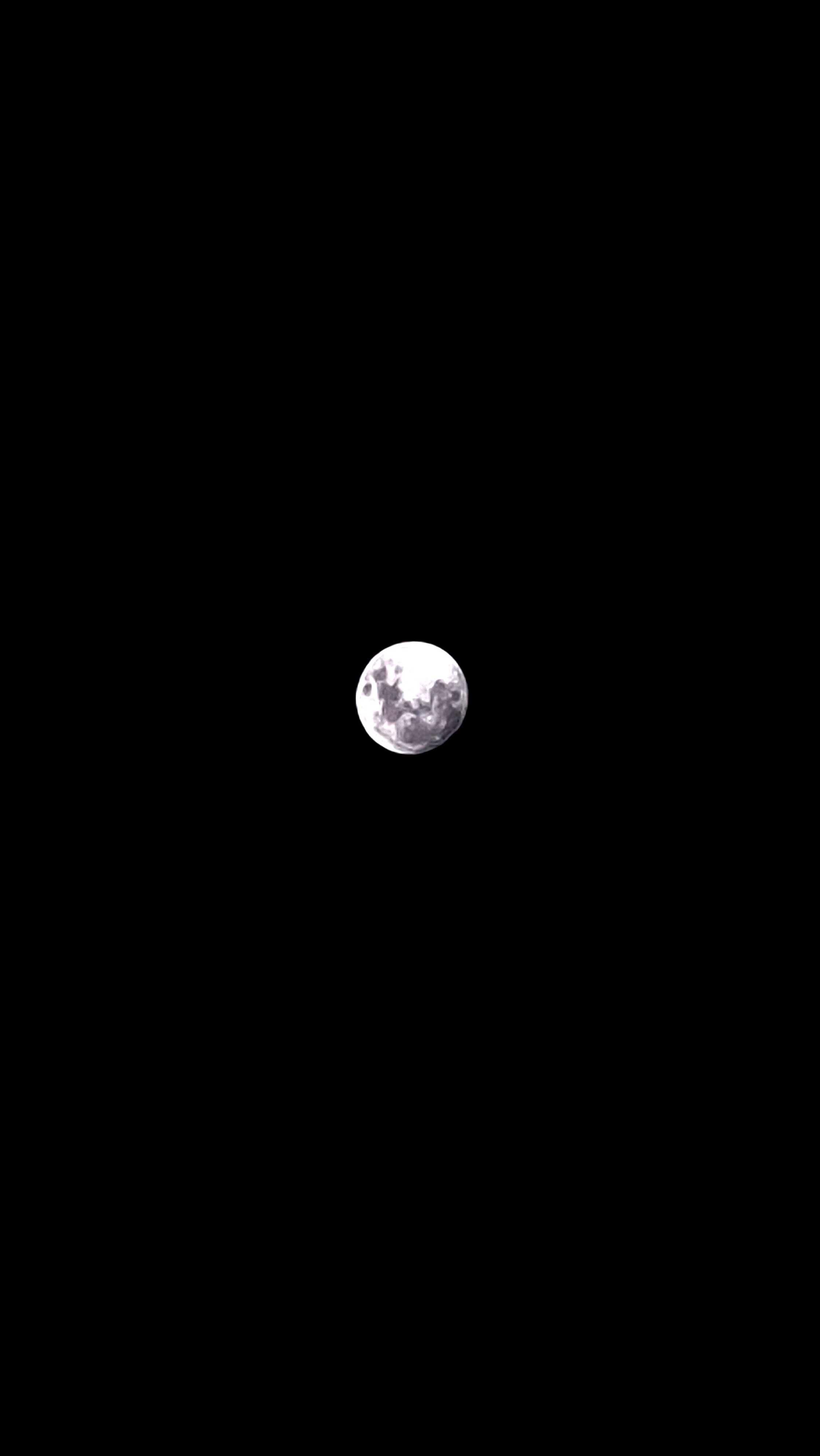 The Moon over Juan L. Lacaze, Uruguay — full moon, Lunar Day 14