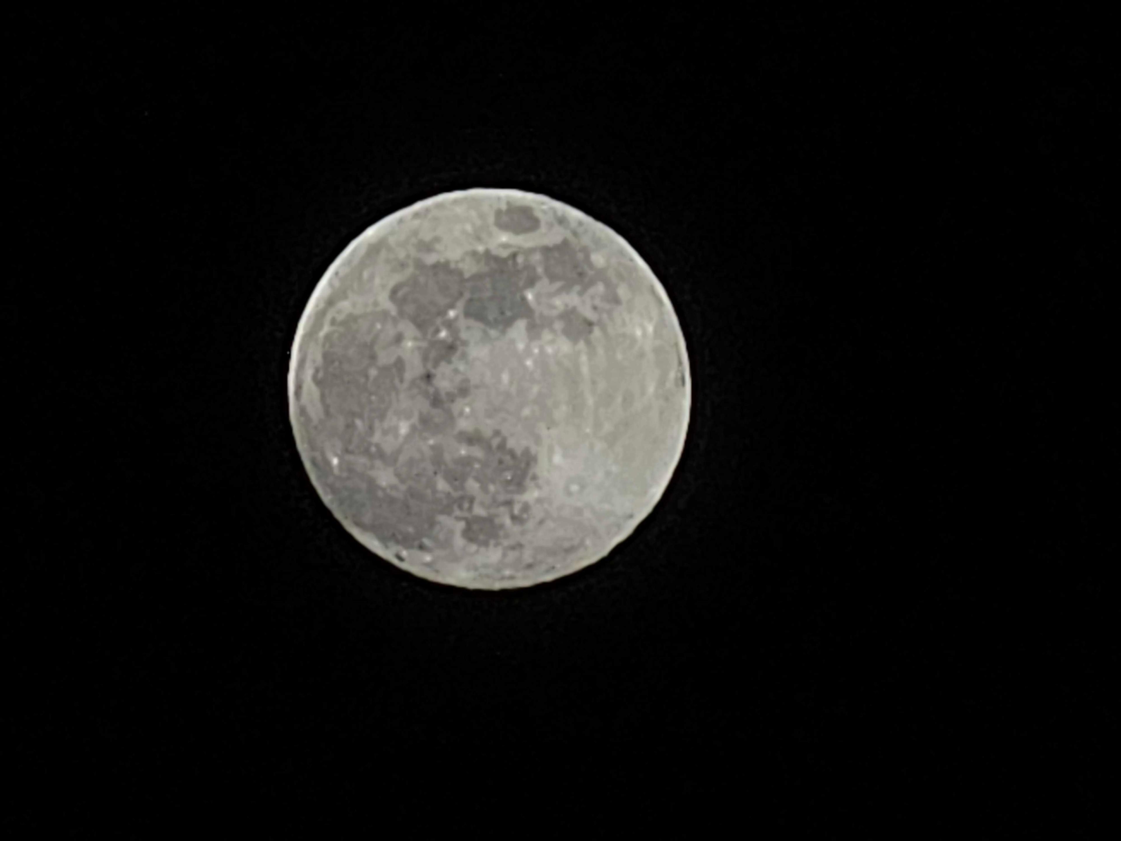 The Moon over Follonica, Italia — full moon, Lunar Day 16