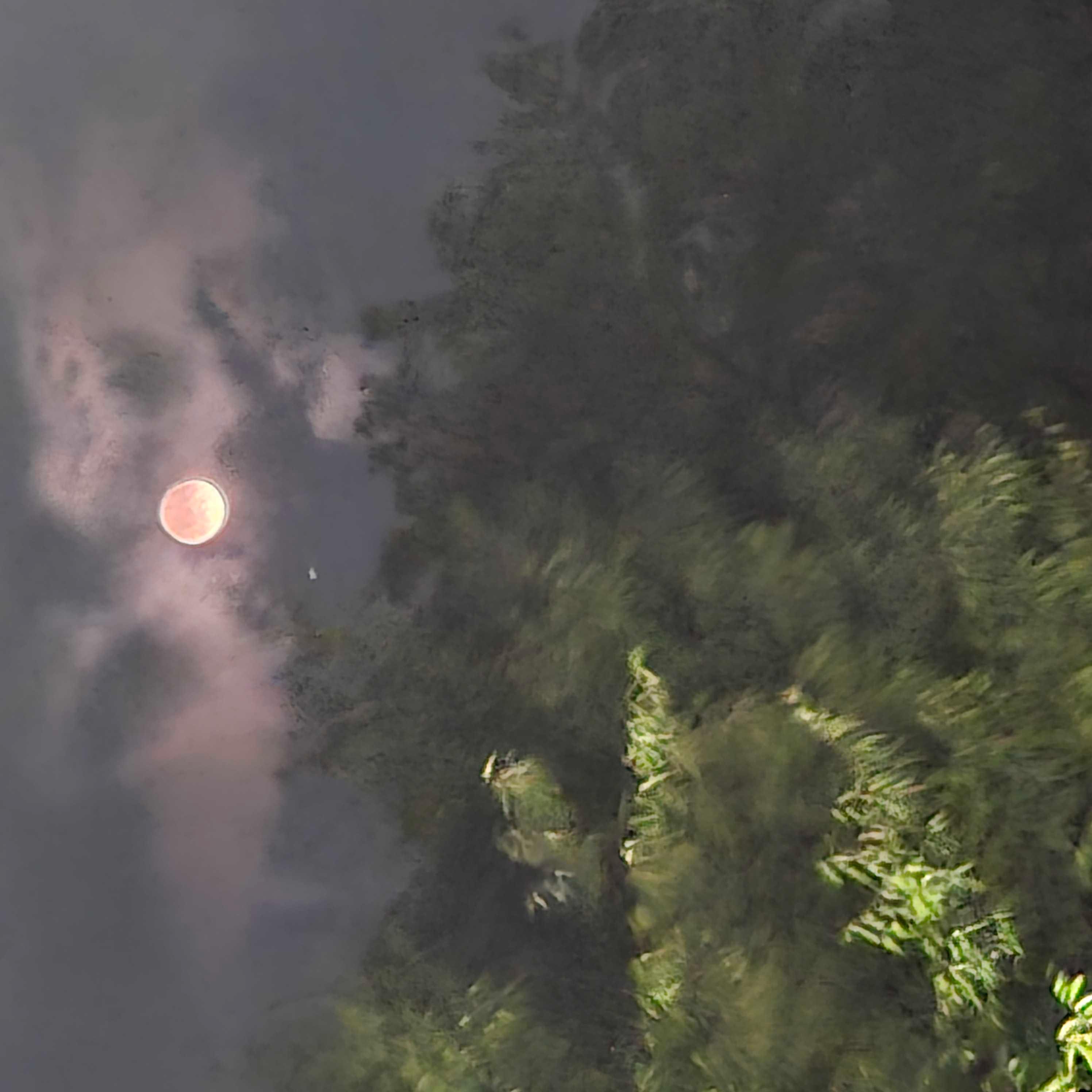 The Moon over Rochester, United States — full moon, Lunar Day 14