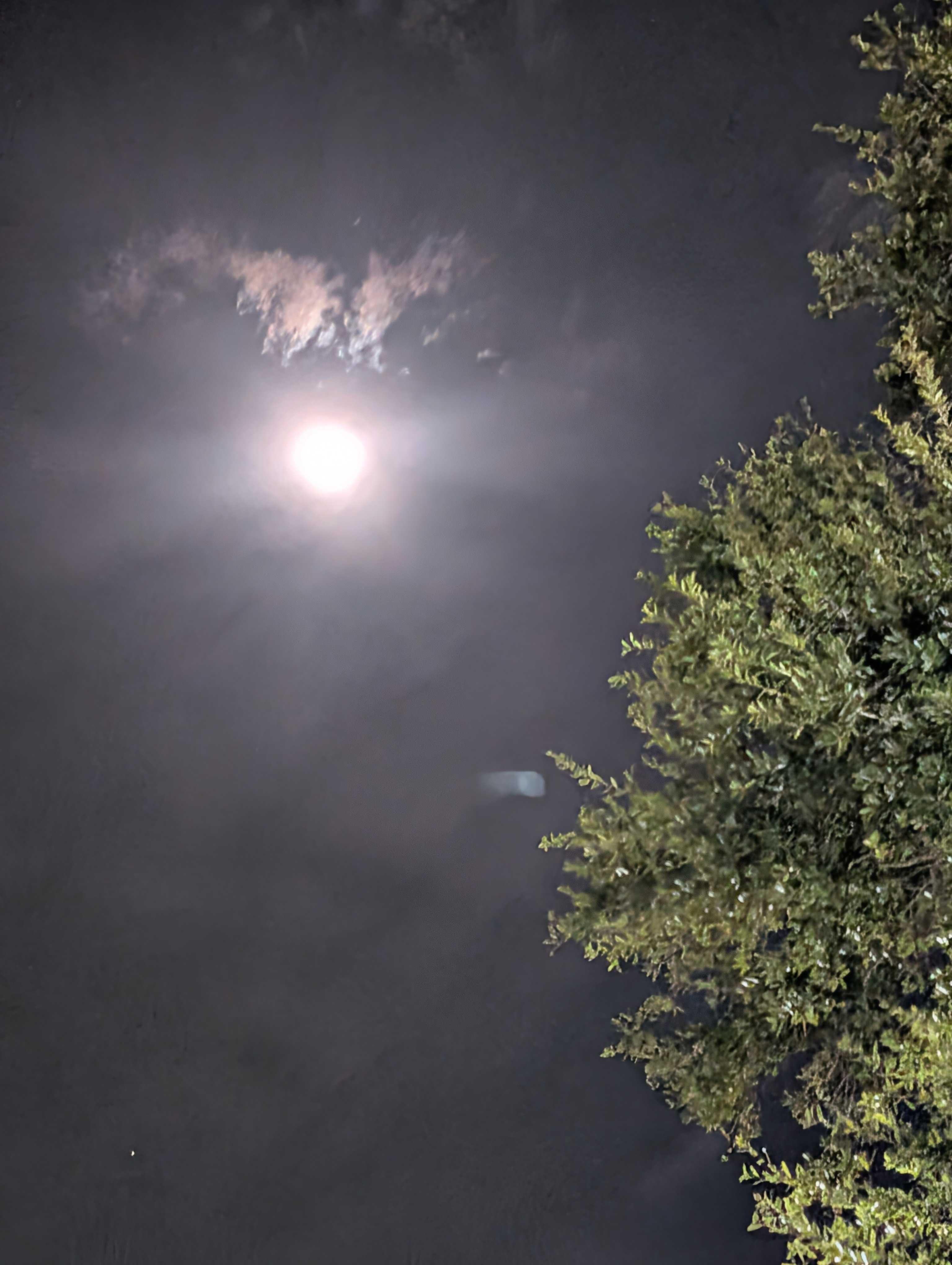 The Moon over Port St. Lucie, United States — waning gibbous, Lunar Day 18