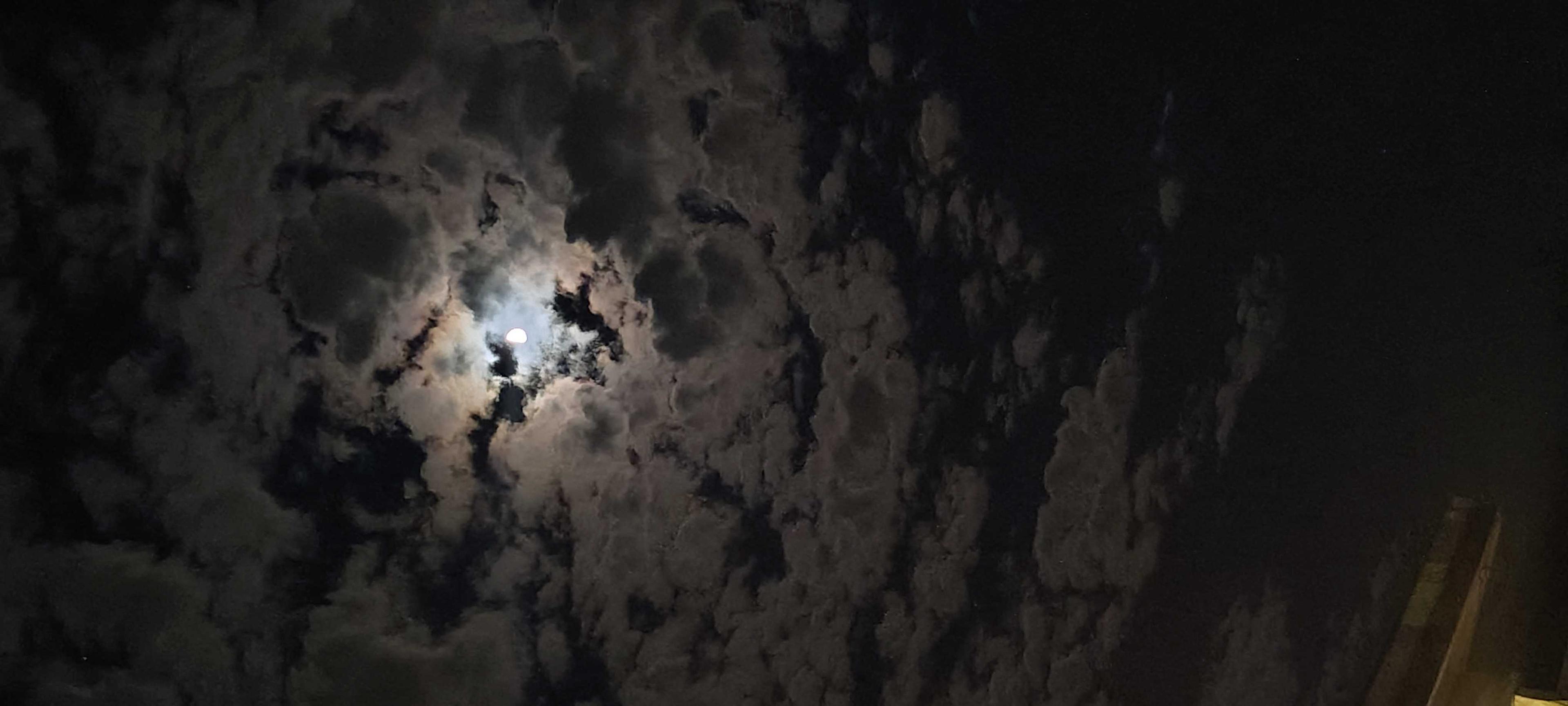 The Moon over San Angelo, United States — first quarter, Lunar Day 10
