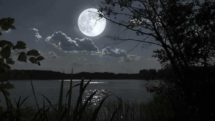 The Moon over Englewood, Соединенные Штаты Америки — waxing gibbous, Lunar Day 13