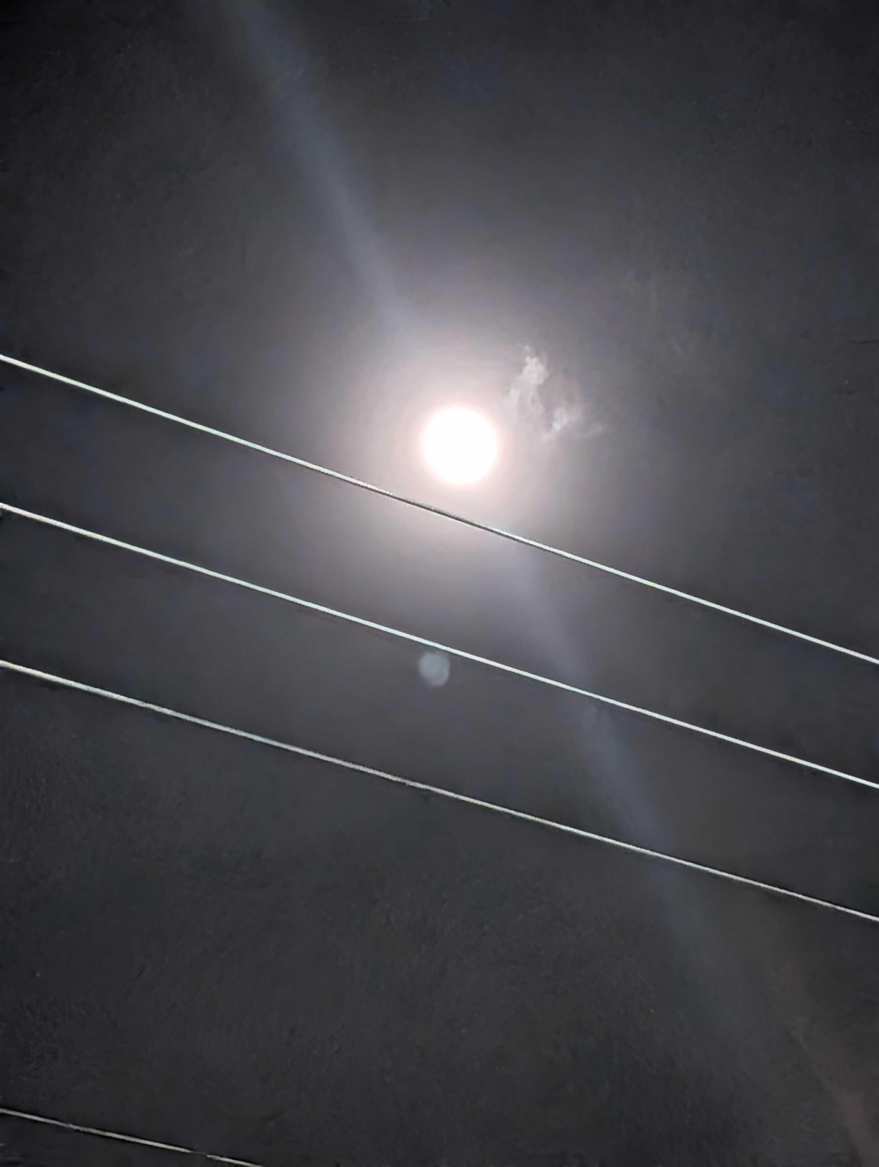 The Moon over Port St. Lucie, United States — waning gibbous, Lunar Day 18