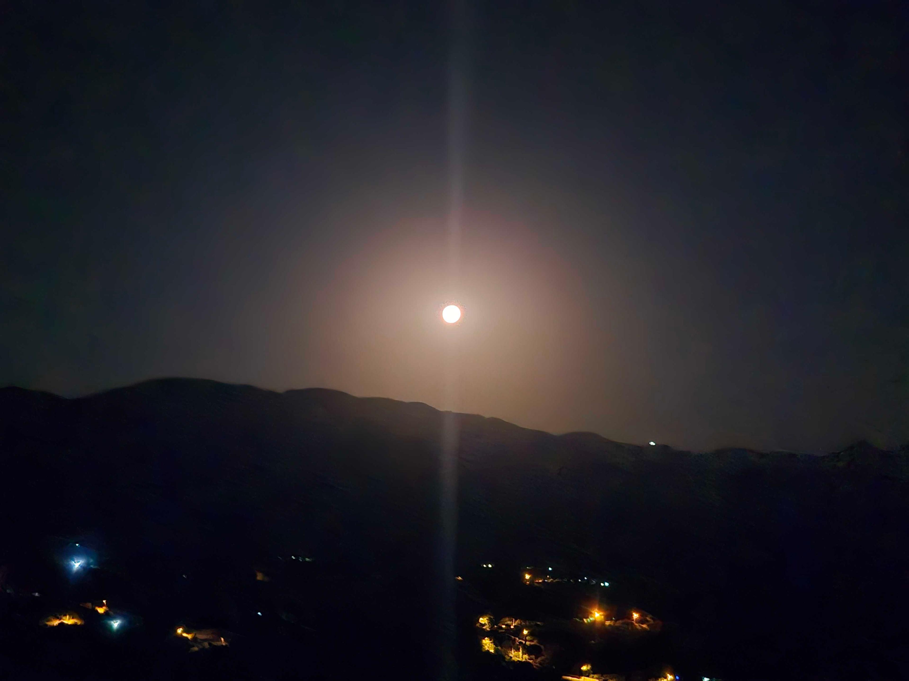 The Moon over Türkei — full moon, Lunar Day 14