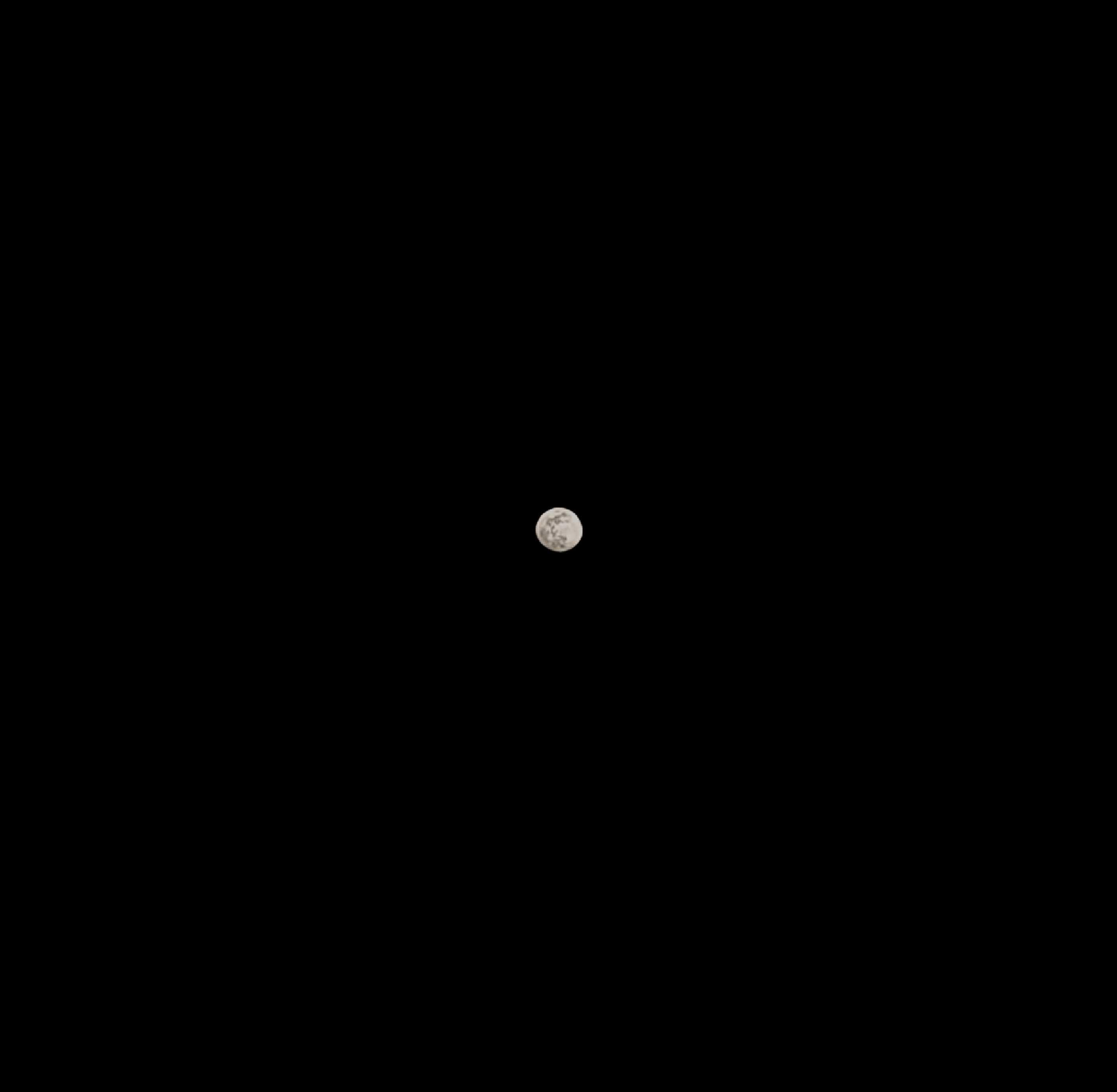 The Moon over Zapopan, México — waxing gibbous, Lunar Day 13