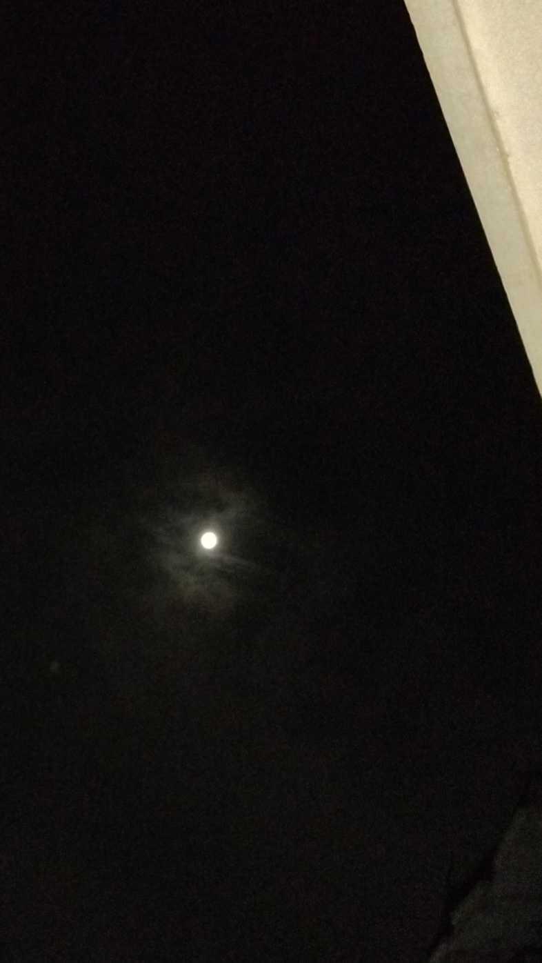 The Moon over Mansoura Qism 2, Egypt — full moon, Lunar Day 14