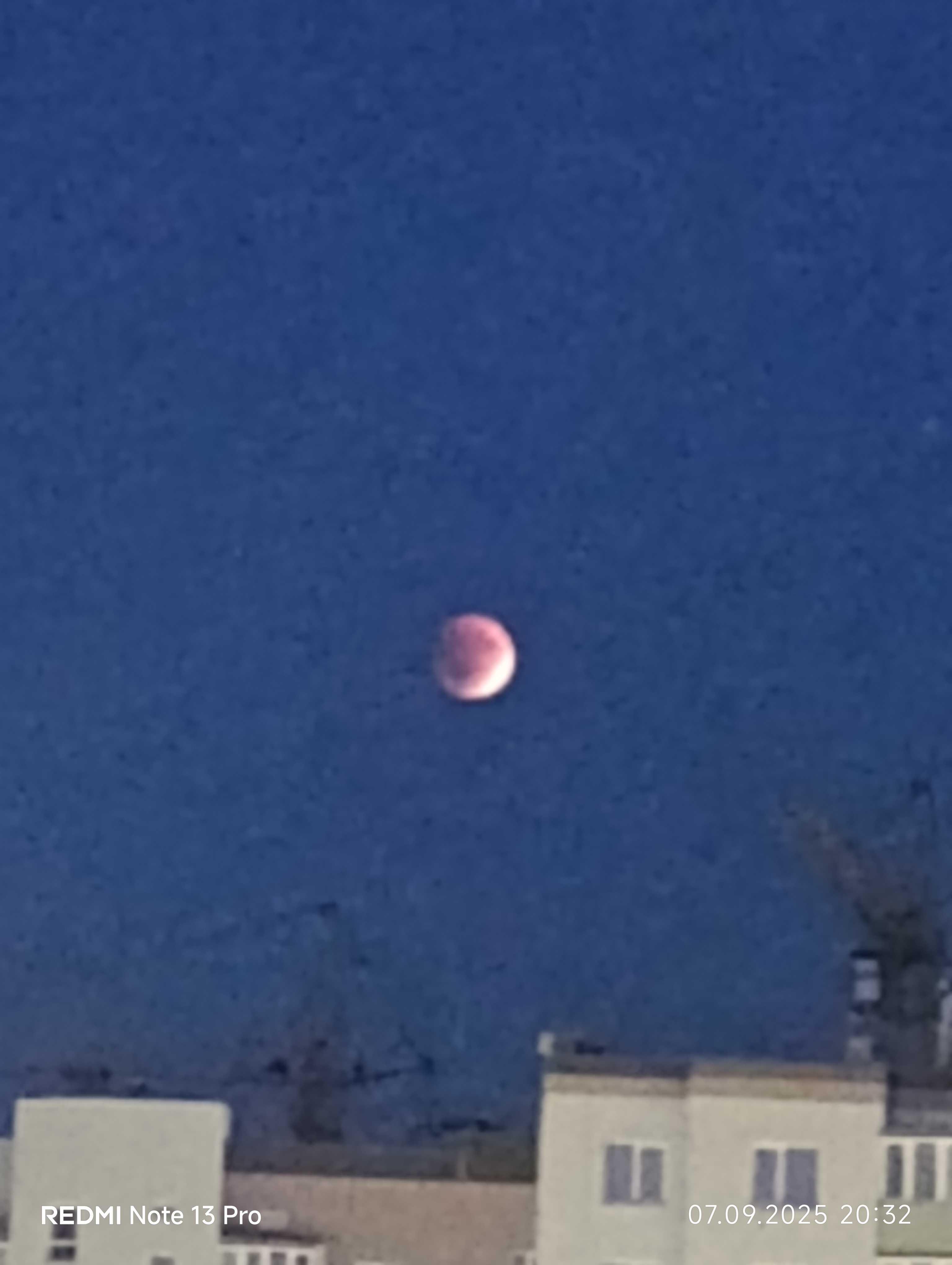 The Moon over Літинка, Украина — full moon, Lunar Day 16