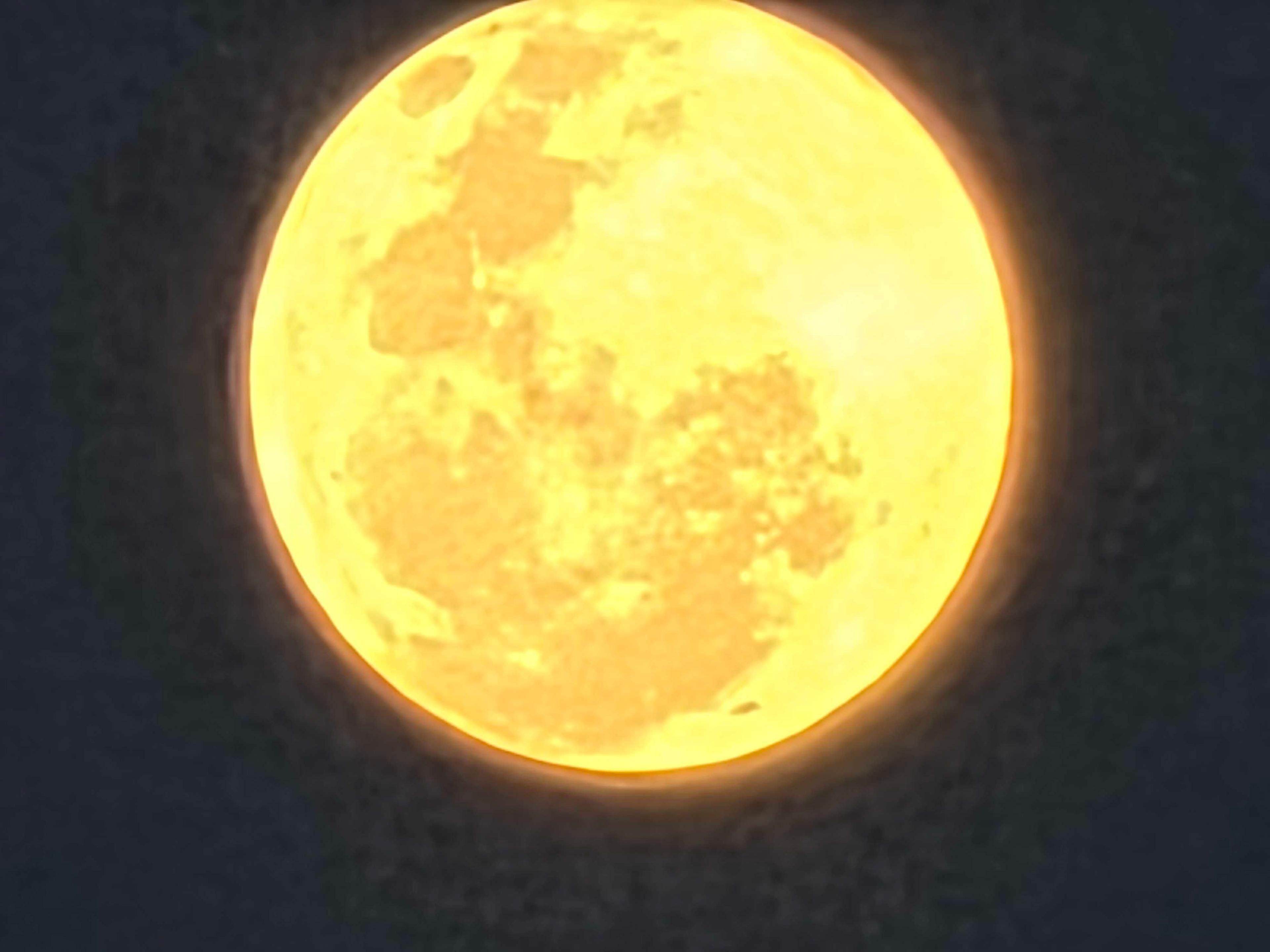 The Moon over Cambois, United Kingdom — full moon, Lunar Day 17
