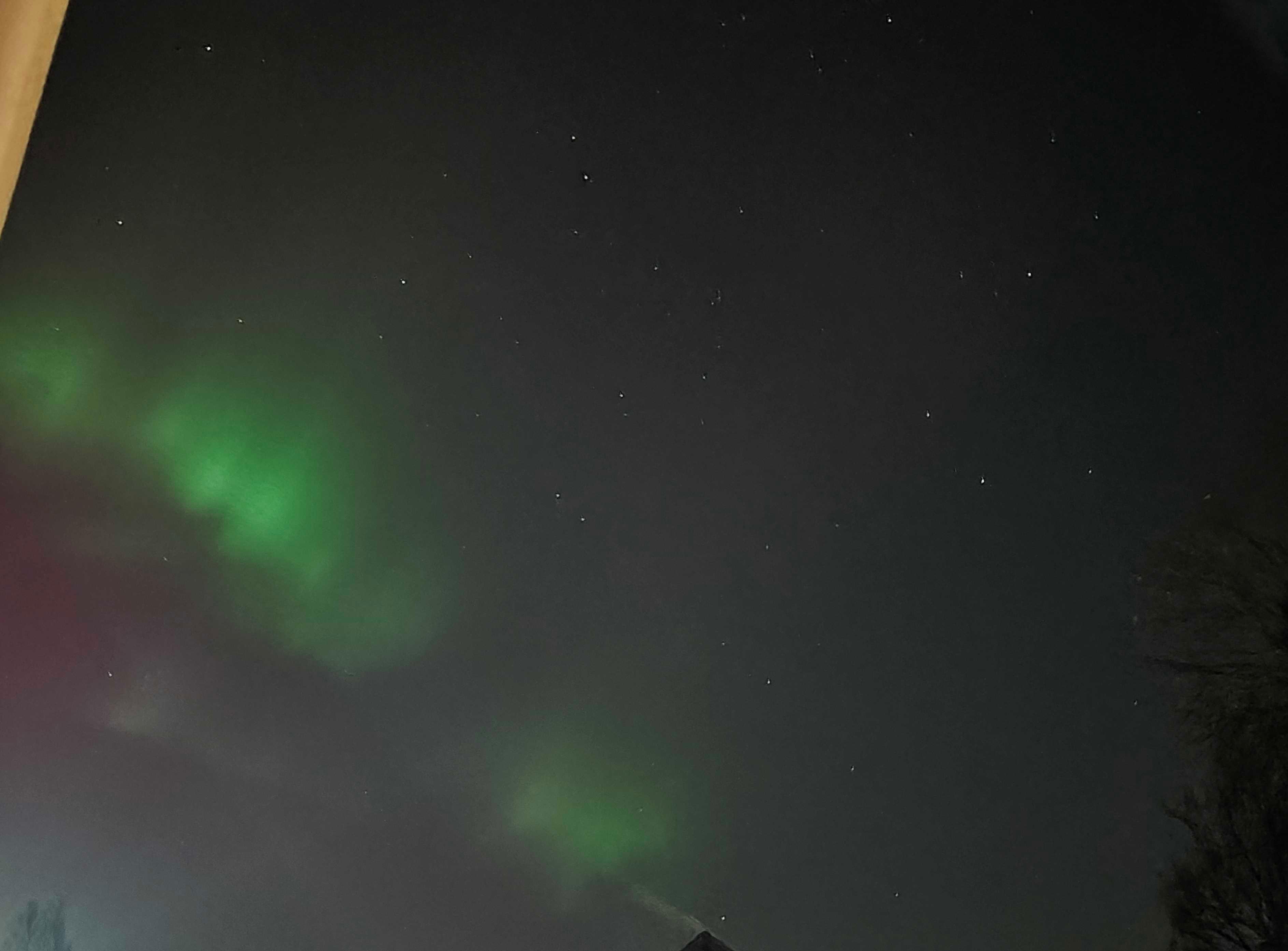 The Moon over Spenge, Deutschland — new moon, Lunar Day 2