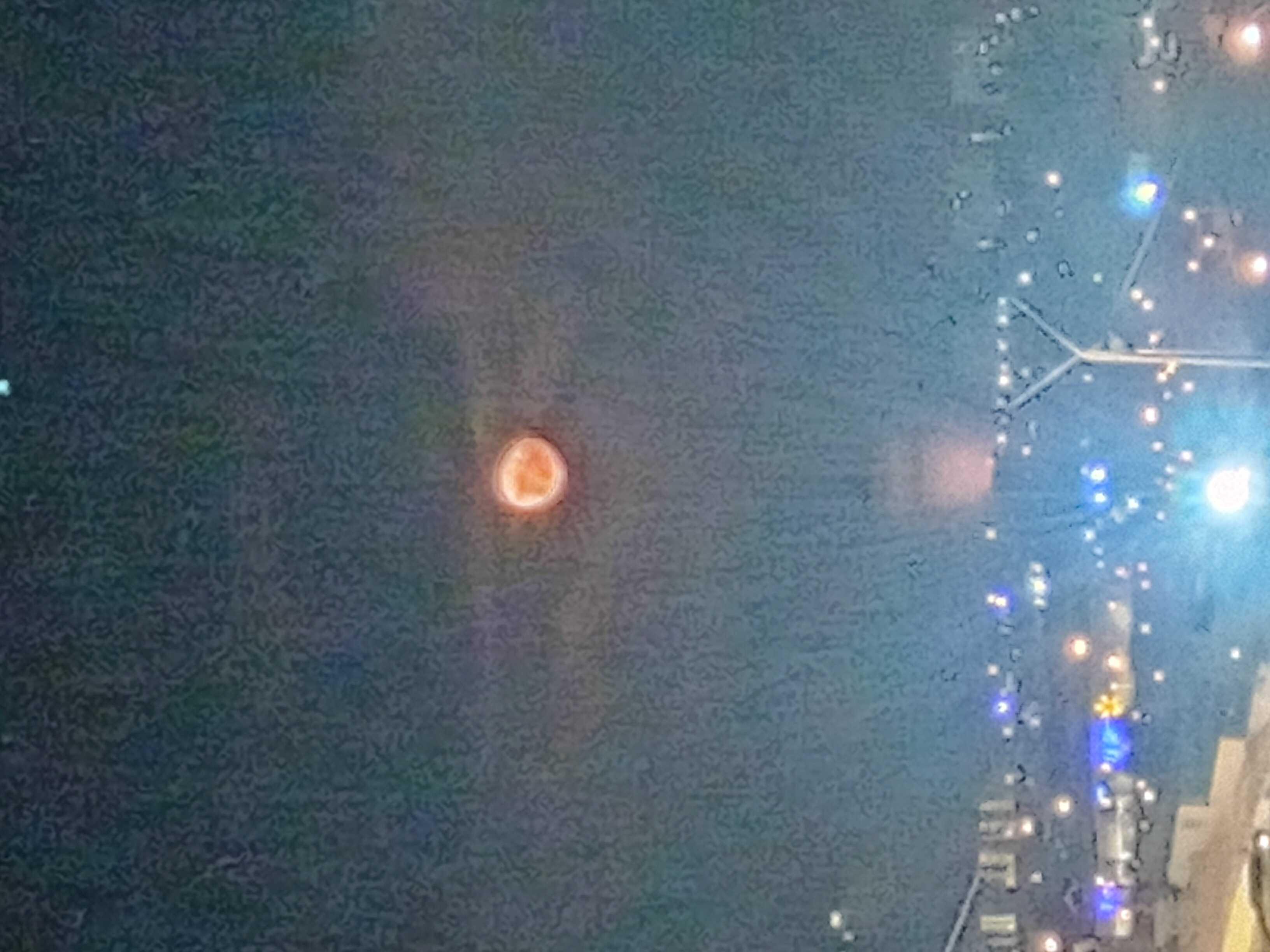 The Moon over Coquimbo, Chile — waxing gibbous, Lunar Day 12