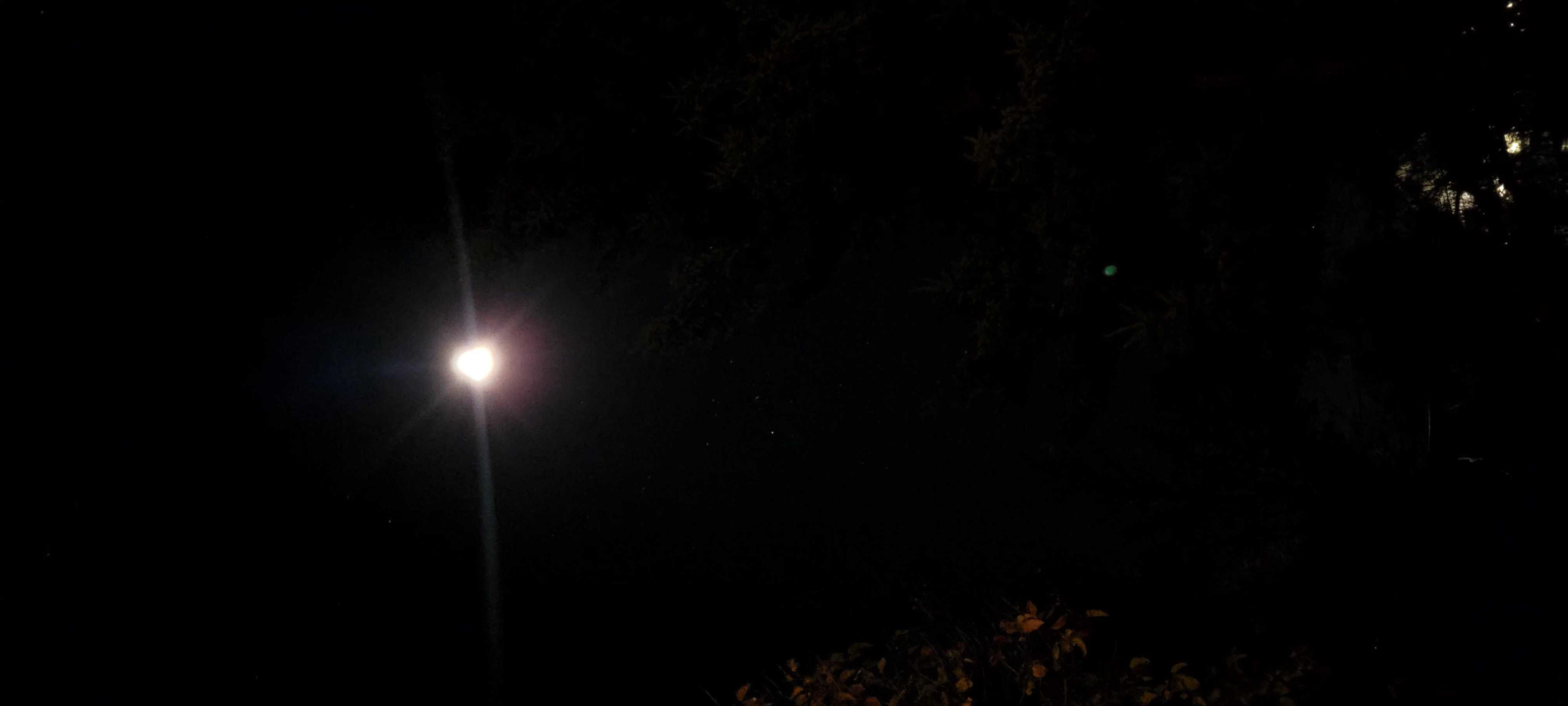 The Moon over Edmundston, Canada — waning gibbous, Lunar Day 19