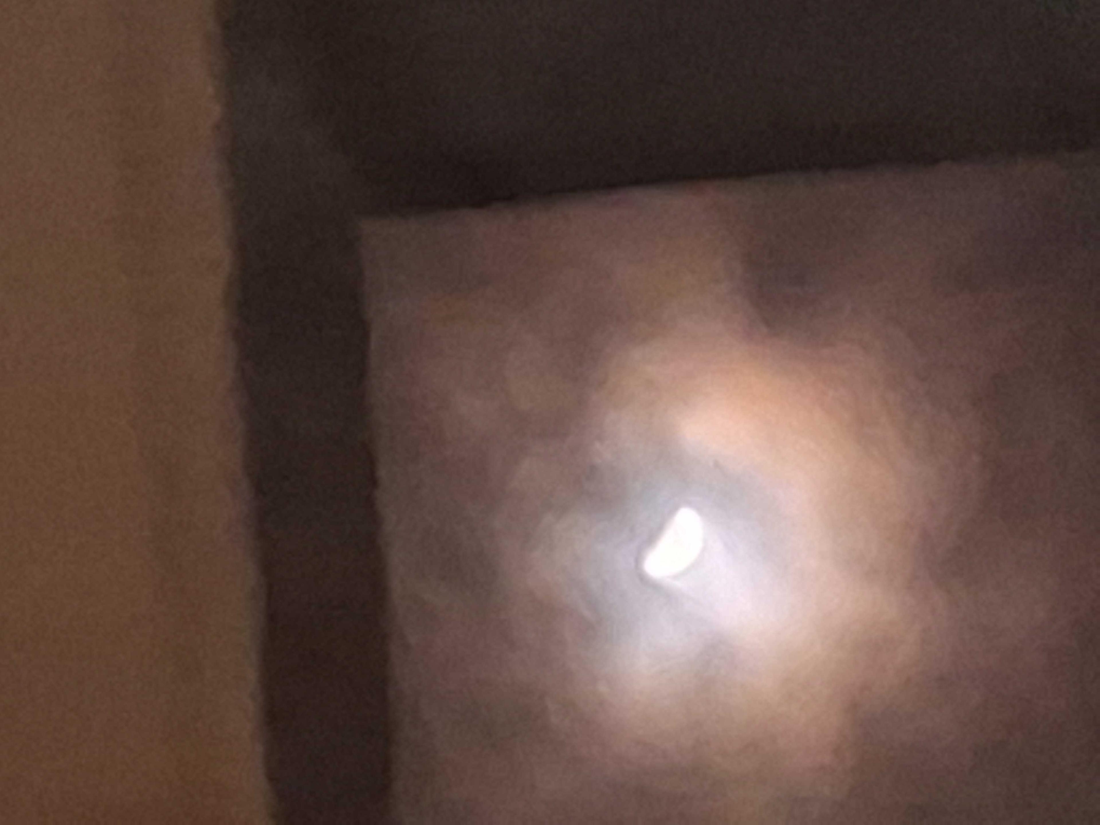 The Moon over Davao City, Philippines — first quarter, Lunar Day 9