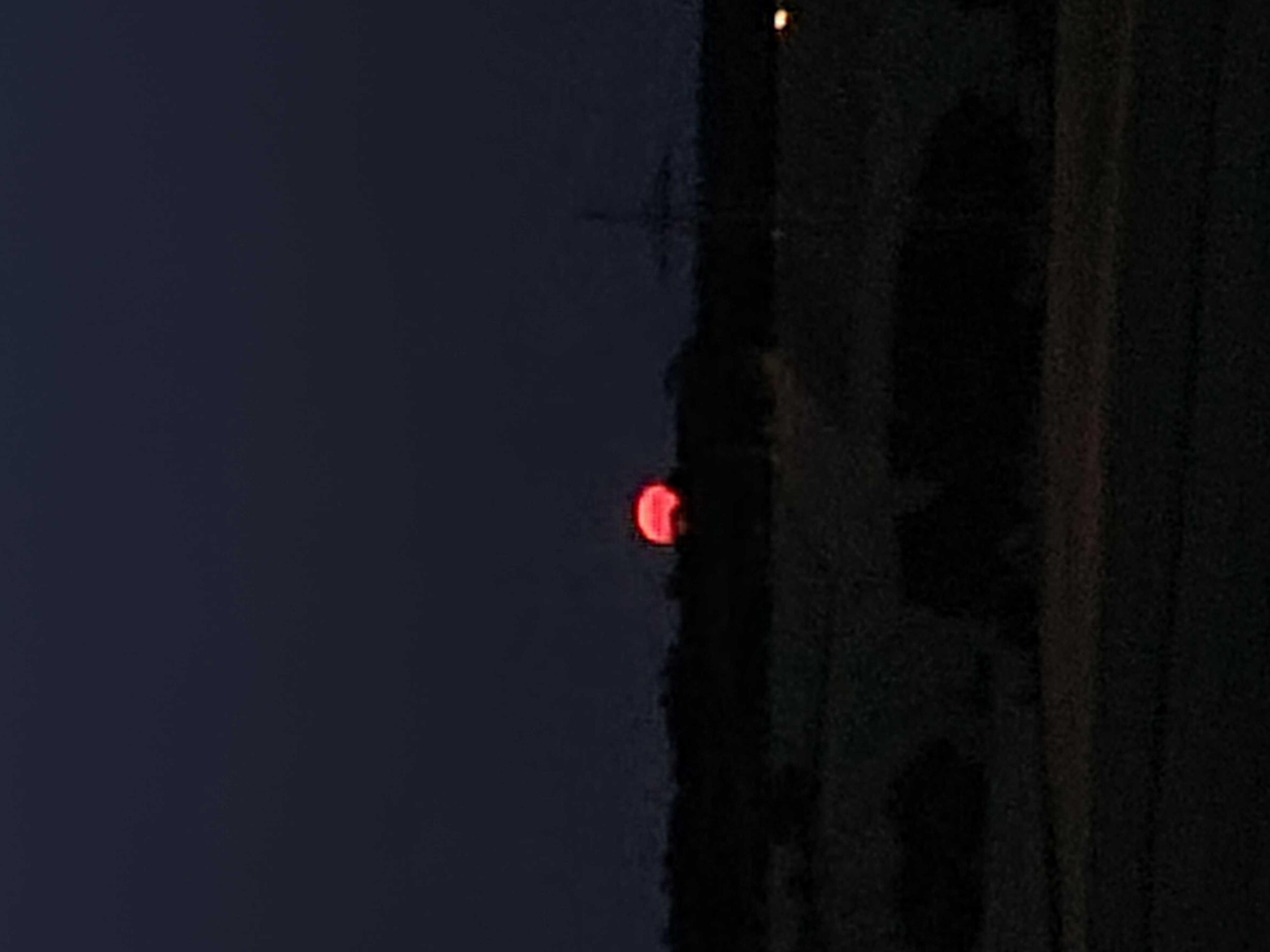The Moon over Mosbach, Deutschland — full moon, Lunar Day 16