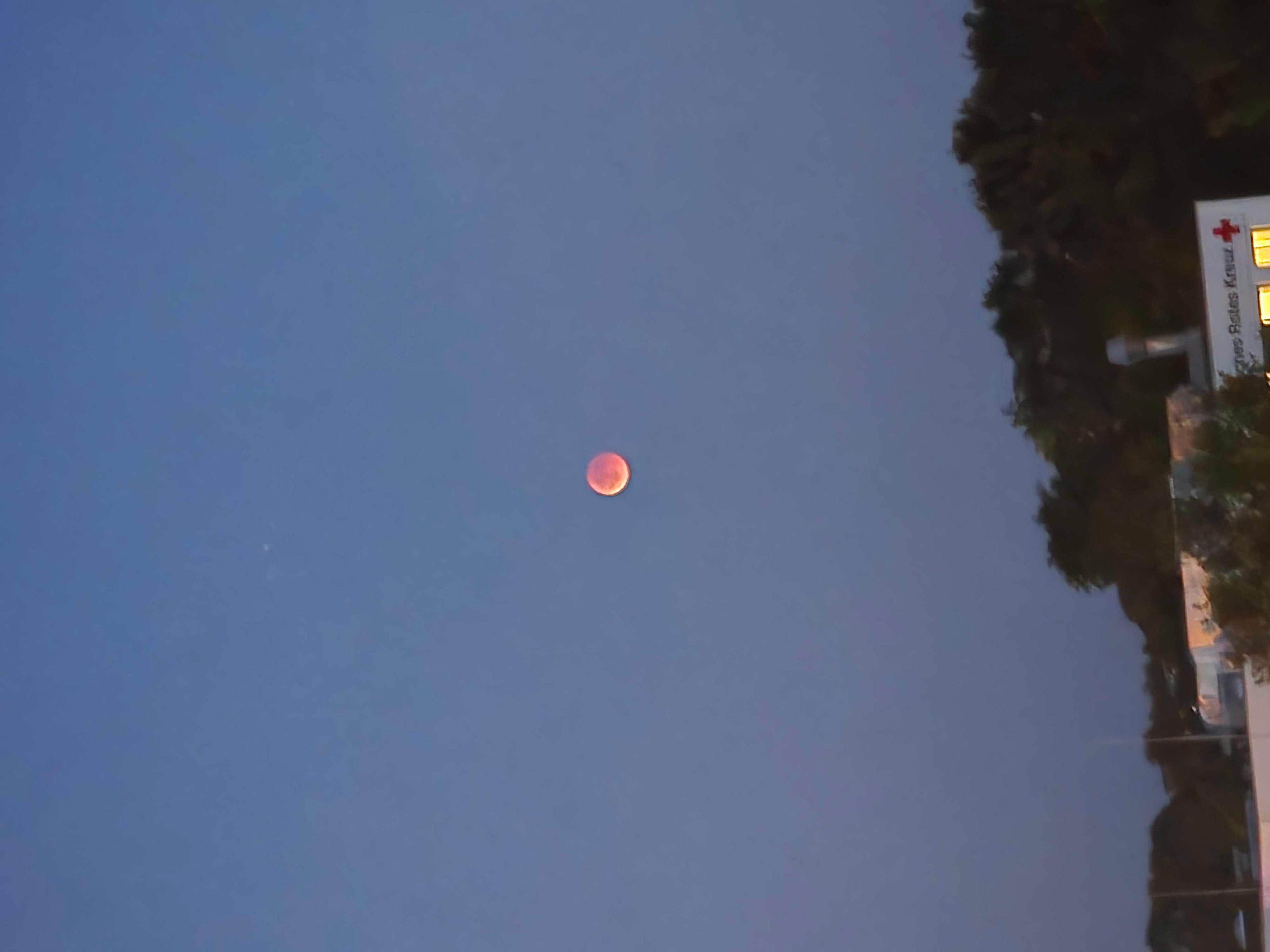 The Moon over Hamburg, Germany — full moon, Lunar Day 16