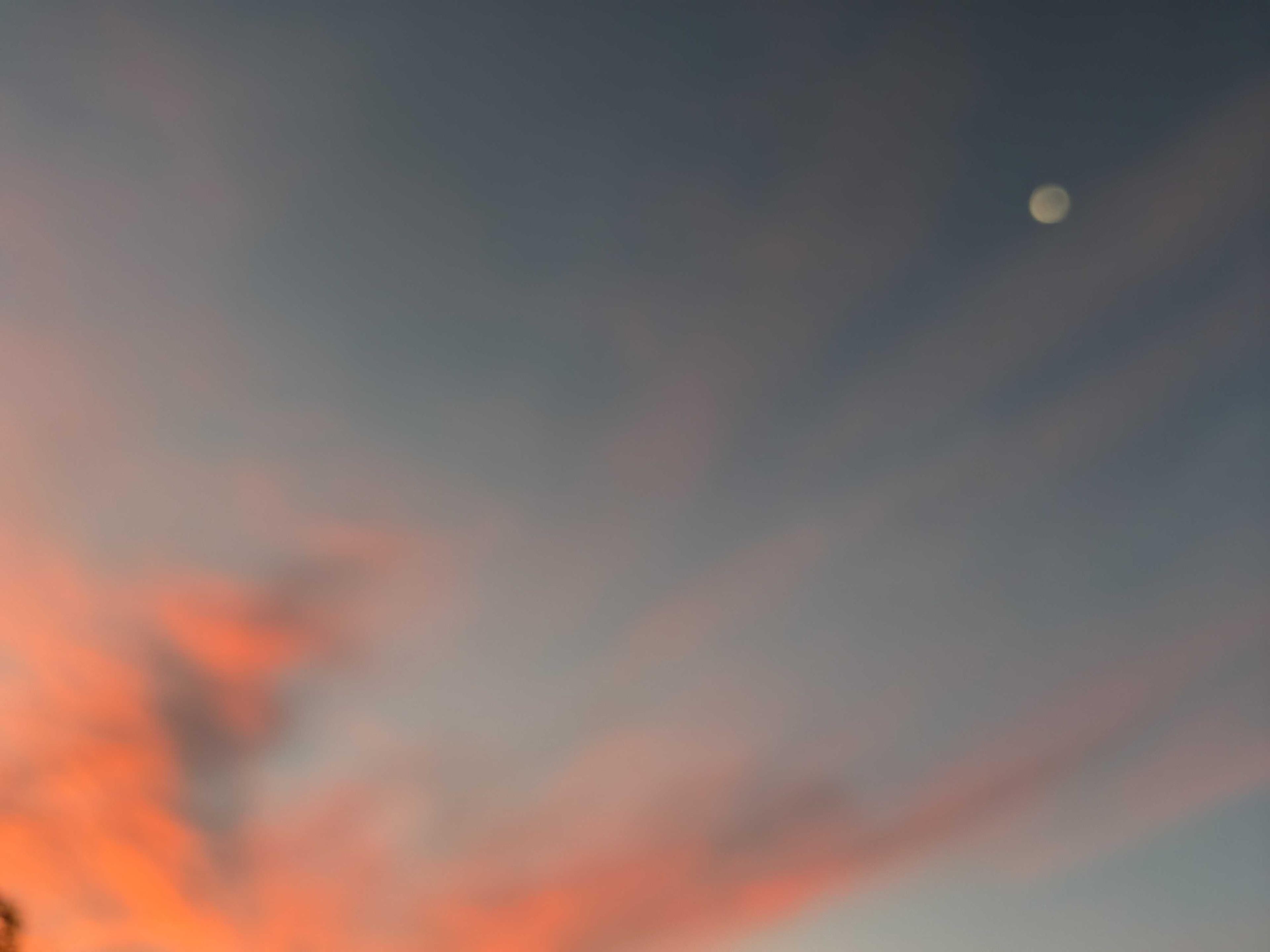 The Moon over Anderson, United States — last quarter, Lunar Day 23
