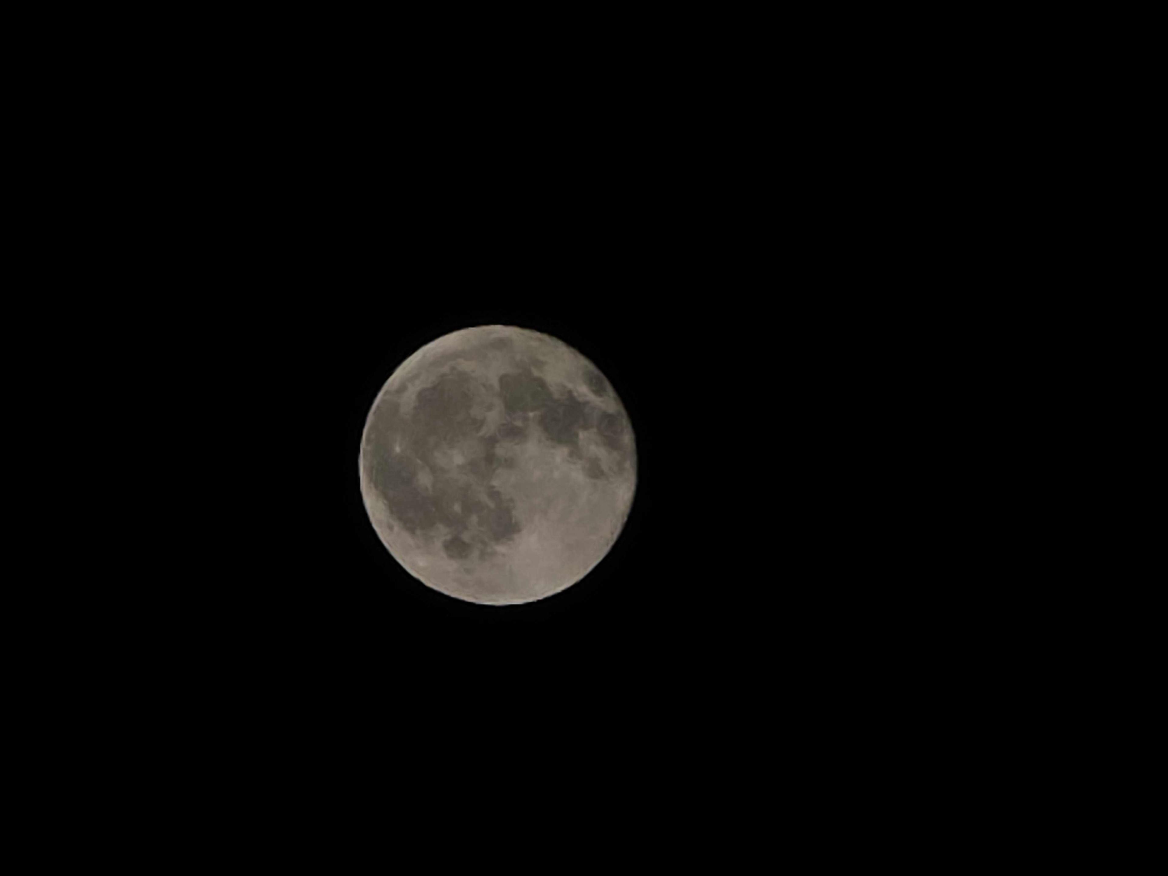 The Moon over Whittier, United States — full moon, Lunar Day 17