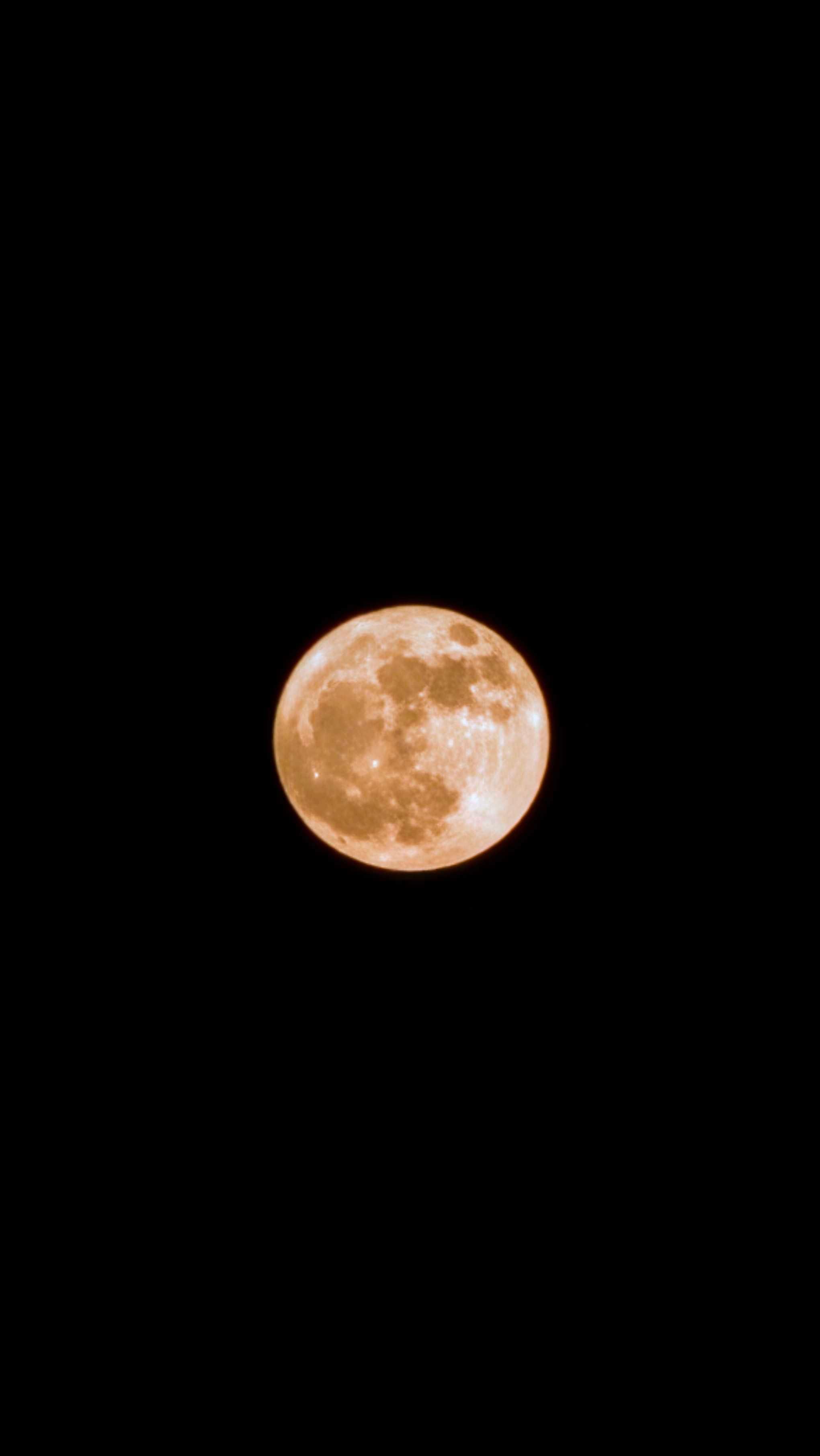 The Moon over Lampertheim, Deutschland — full moon, Lunar Day 16