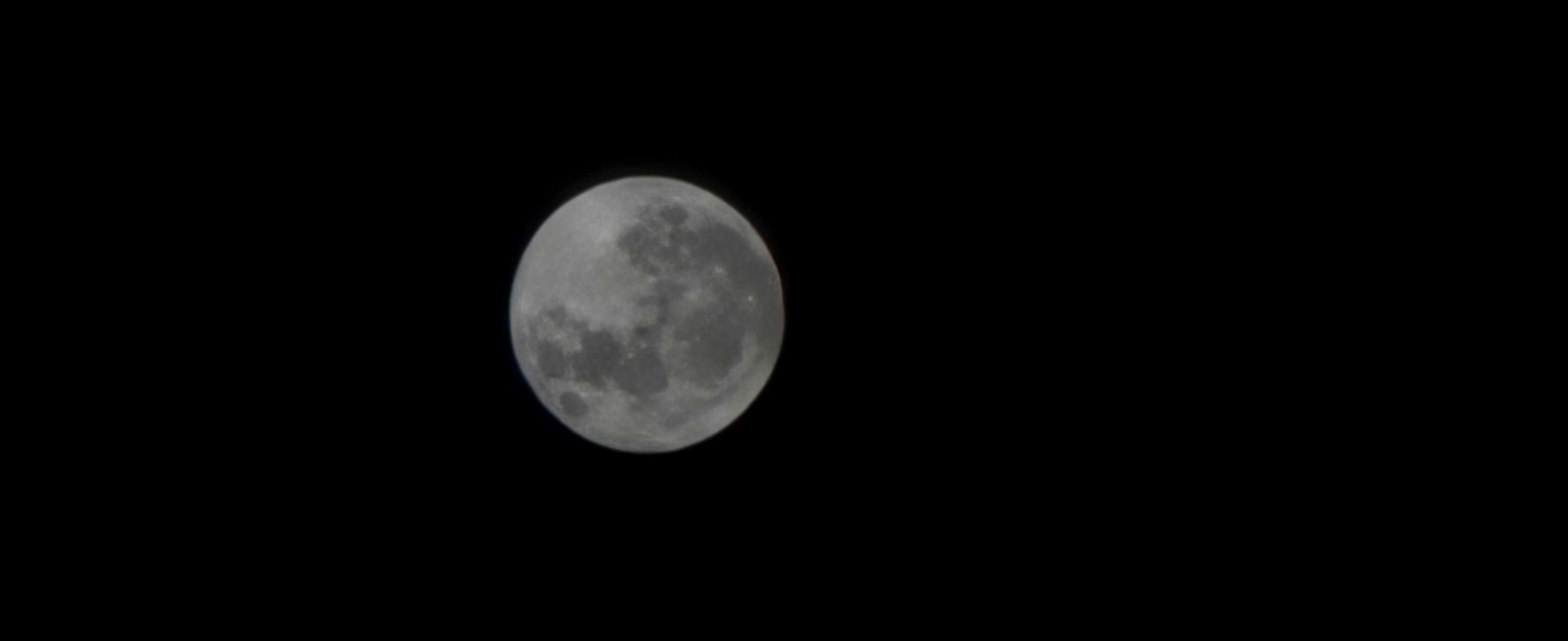 The Moon over Englewood, United States — full moon, Lunar Day 17