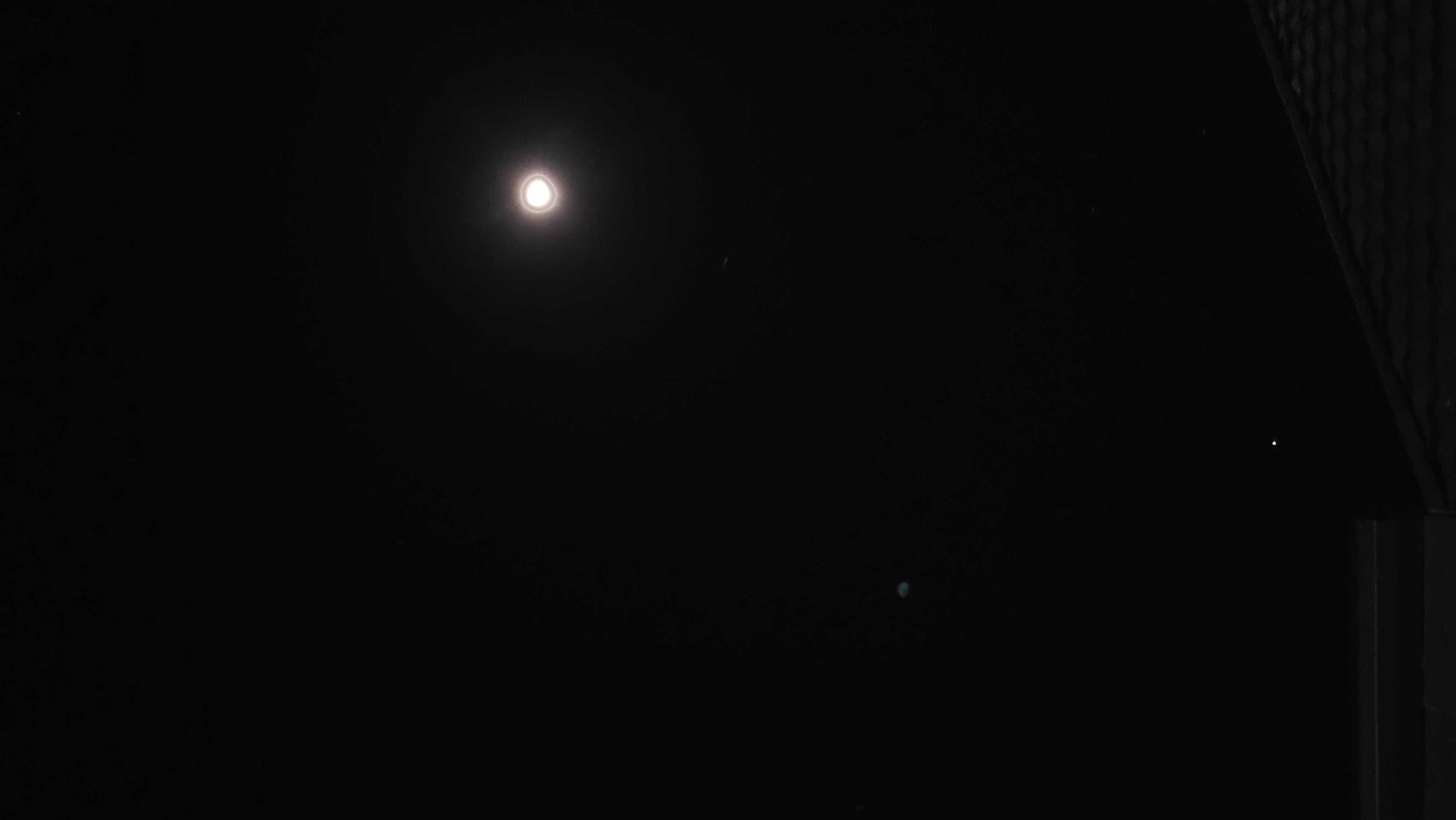 The Moon over Kecamatan Pasar Wajo, Indonesia — waxing gibbous, Lunar Day 10