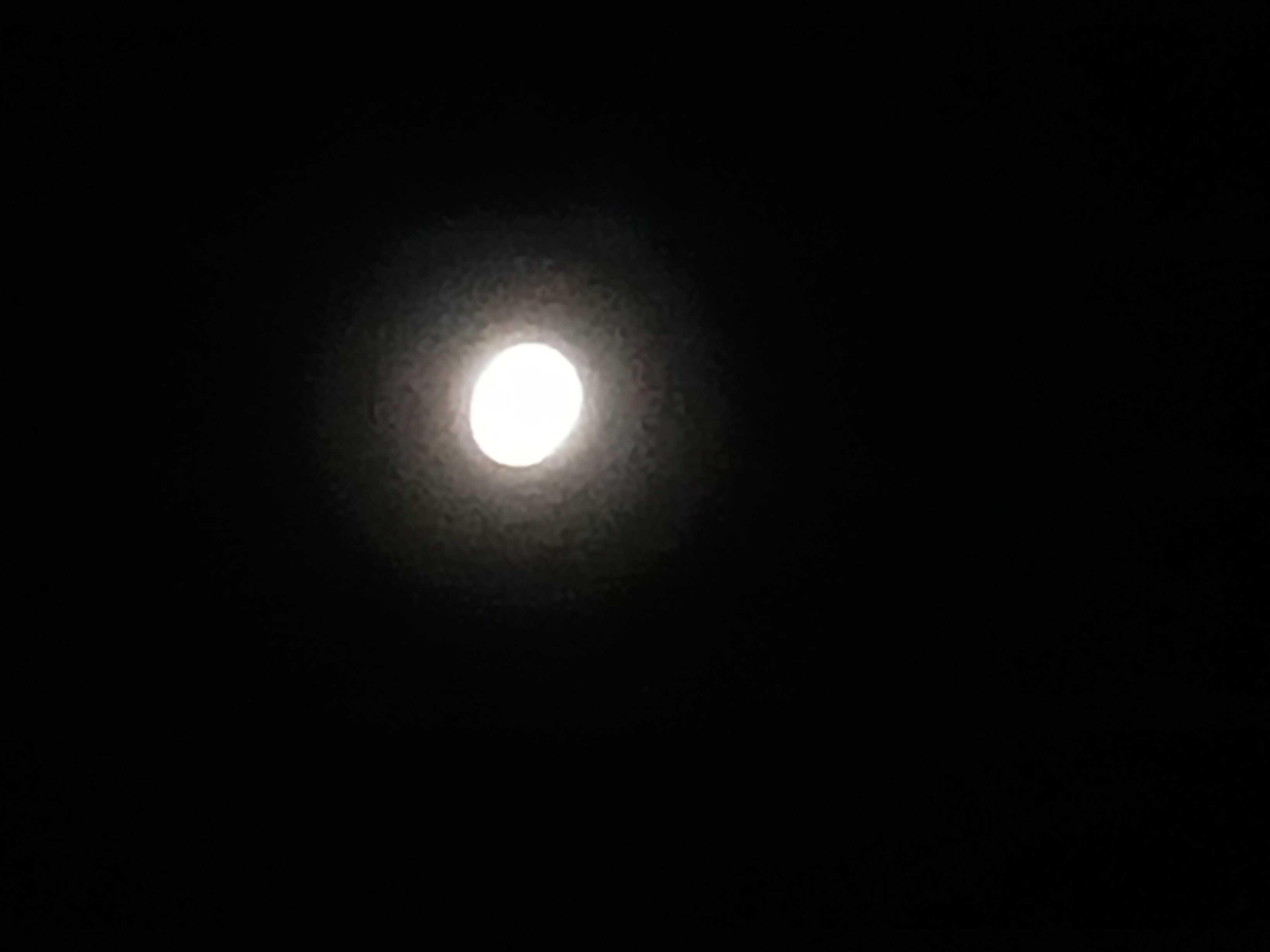 The Moon over Athens, United States — full moon, Lunar Day 17