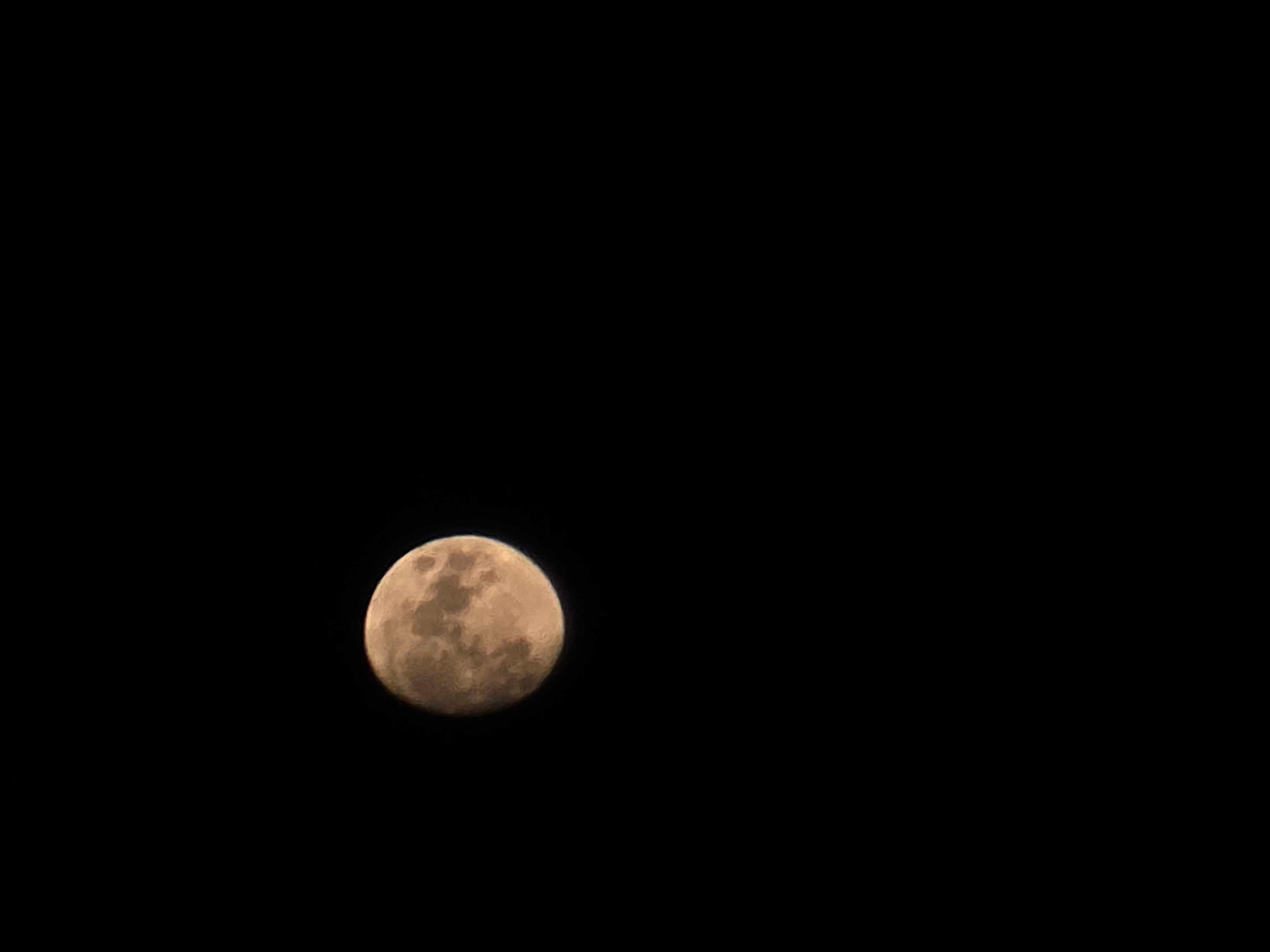 The Moon over Lublin, Polska — new moon, Lunar Day 2