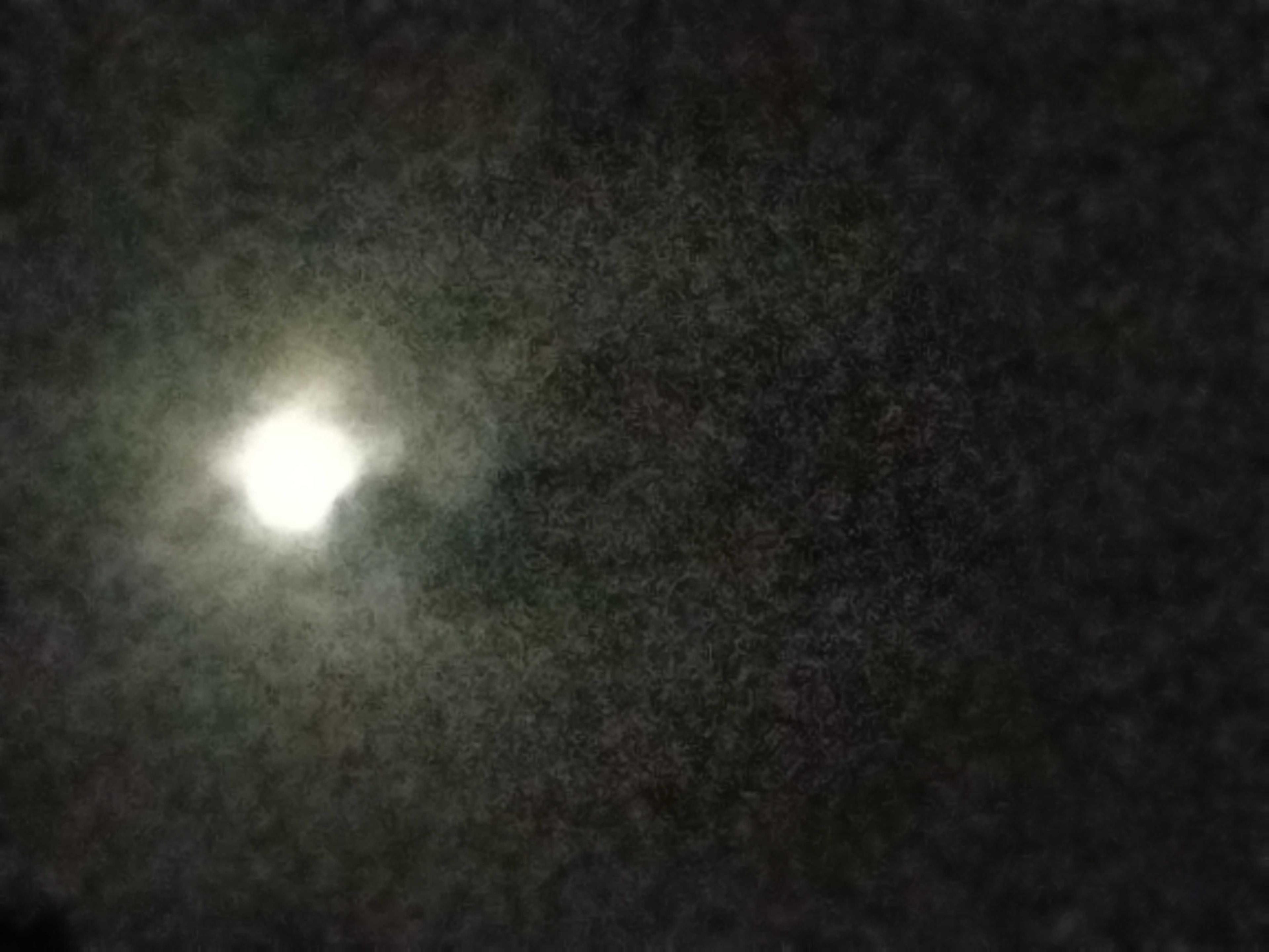 The Moon over Ciudad Mante, México — full moon, Lunar Day 18