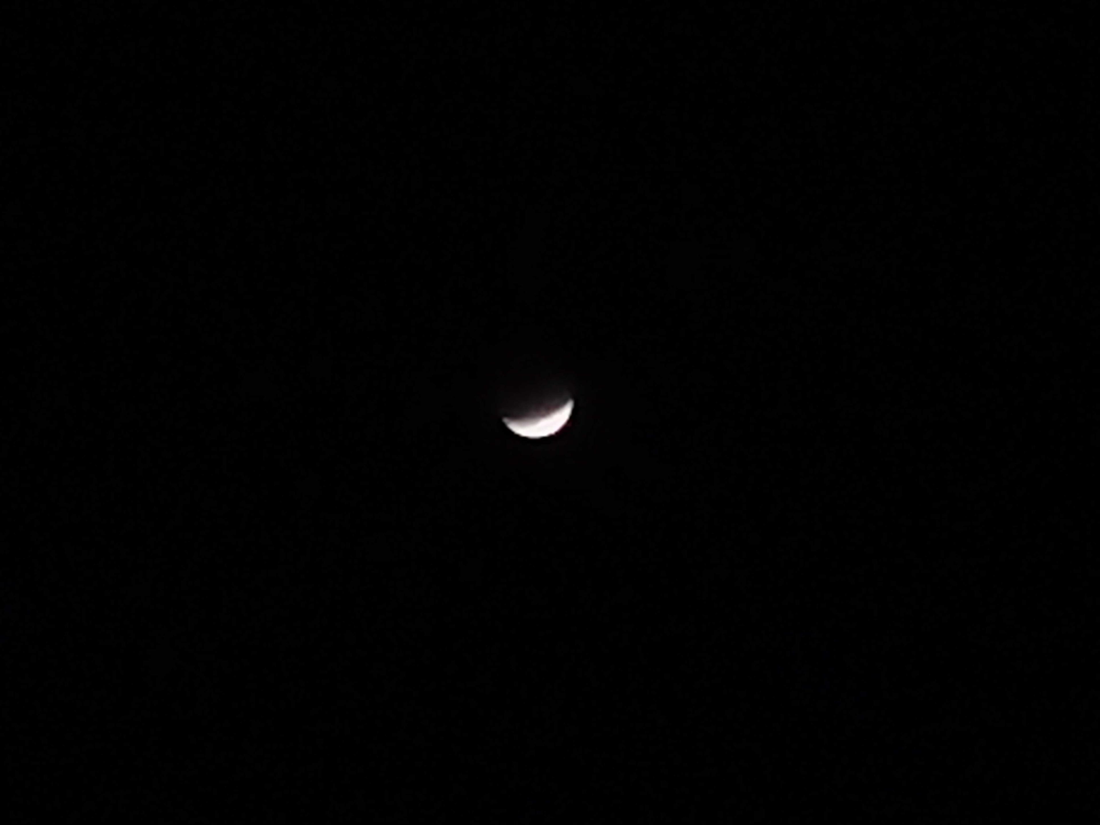 The Moon over Jaipur, India — full moon, Lunar Day 16