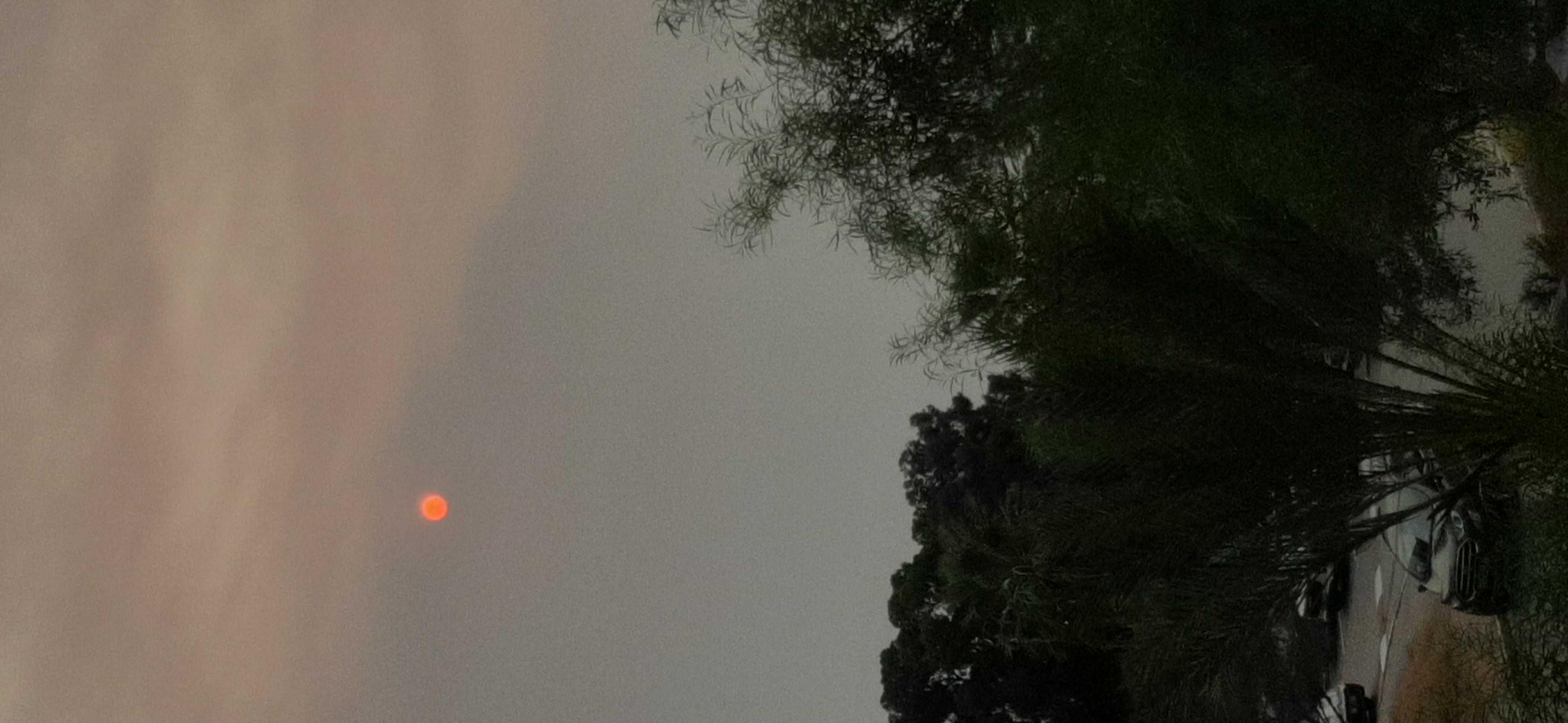 The Moon over Tunis, Tunisia — full moon, Lunar Day 15