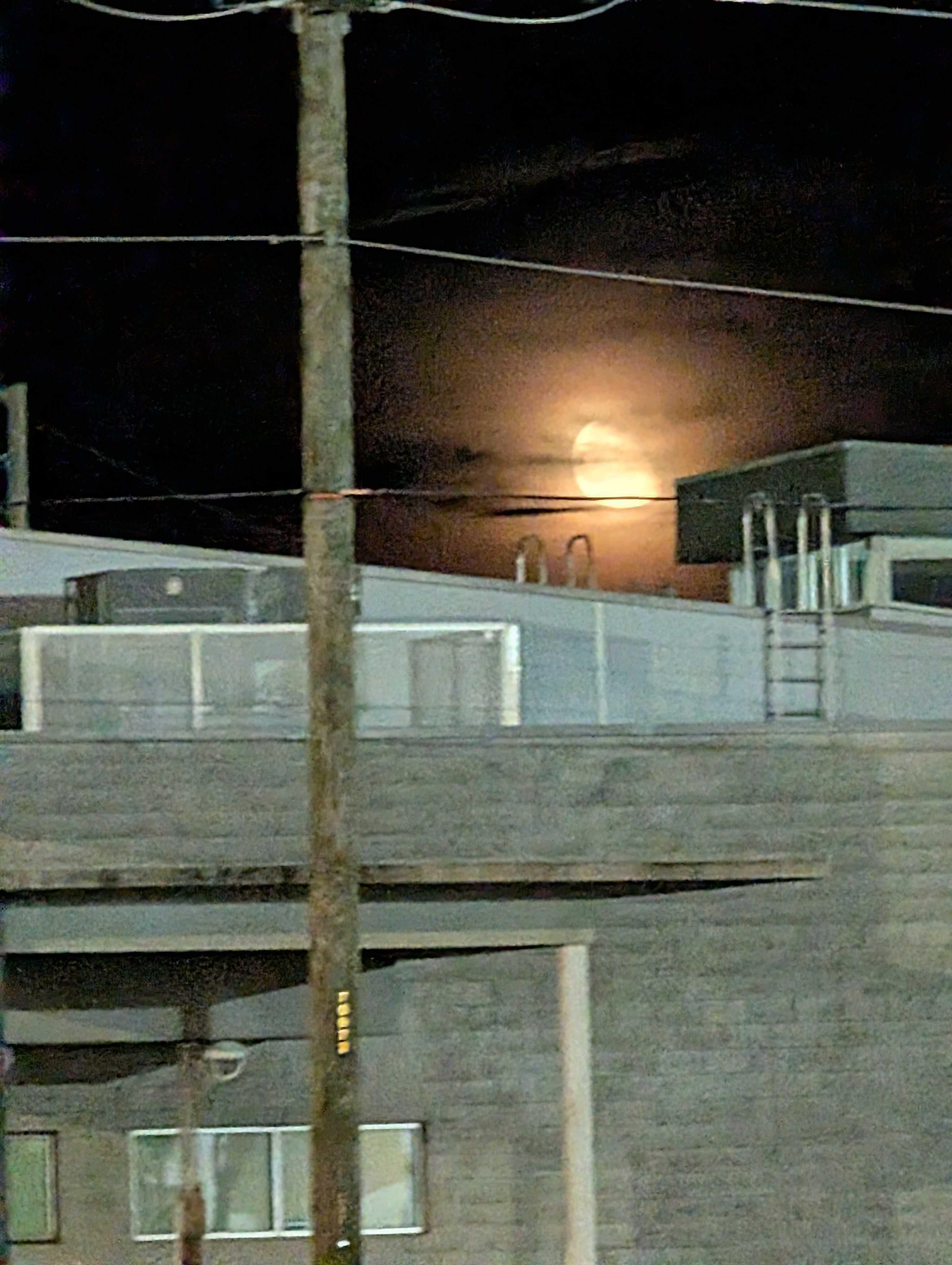The Moon over Port St. Lucie, United States — waning gibbous, Lunar Day 22