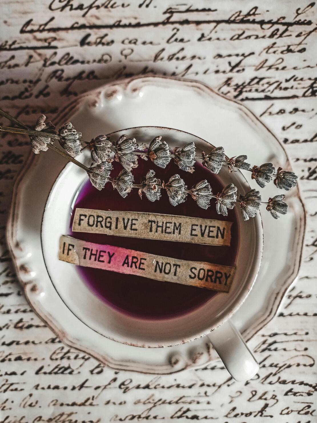 Forgiveness List
