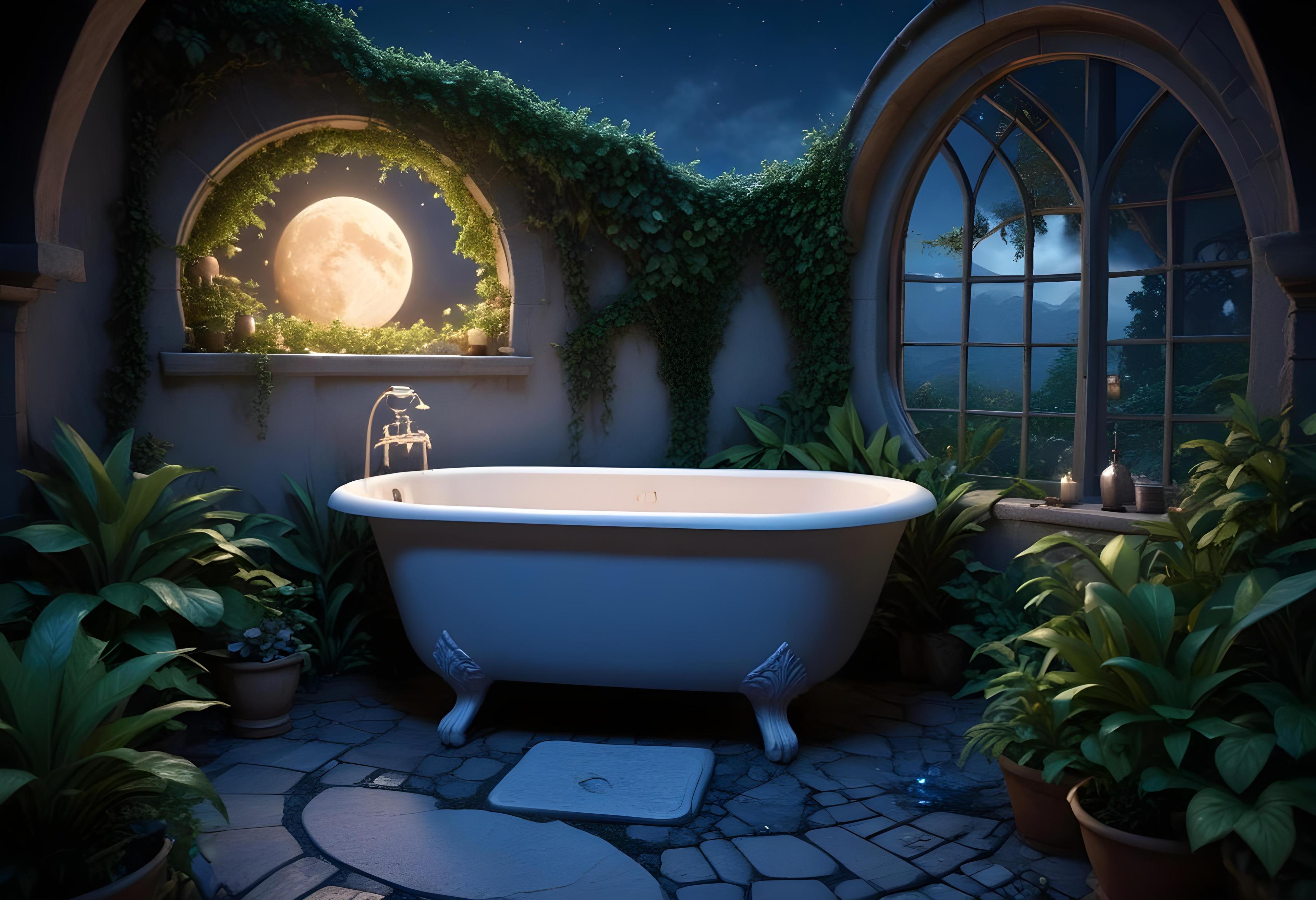 Moon bathing
