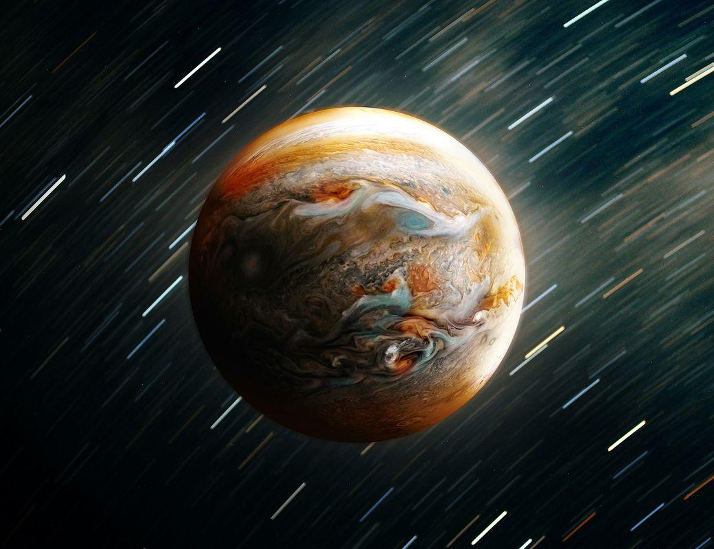 Illustration for Jupiter Cazimi Abundance Portal πβ¨