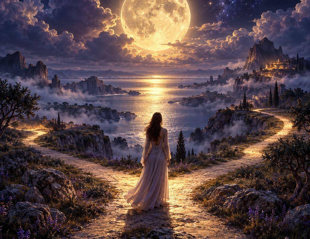 You choose what the moonlight reveals