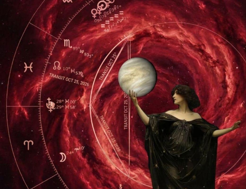 Illustration for 1 Week of prAna | Vol 5: 🌀 Venus Star Point and the Layers of the Cosmos