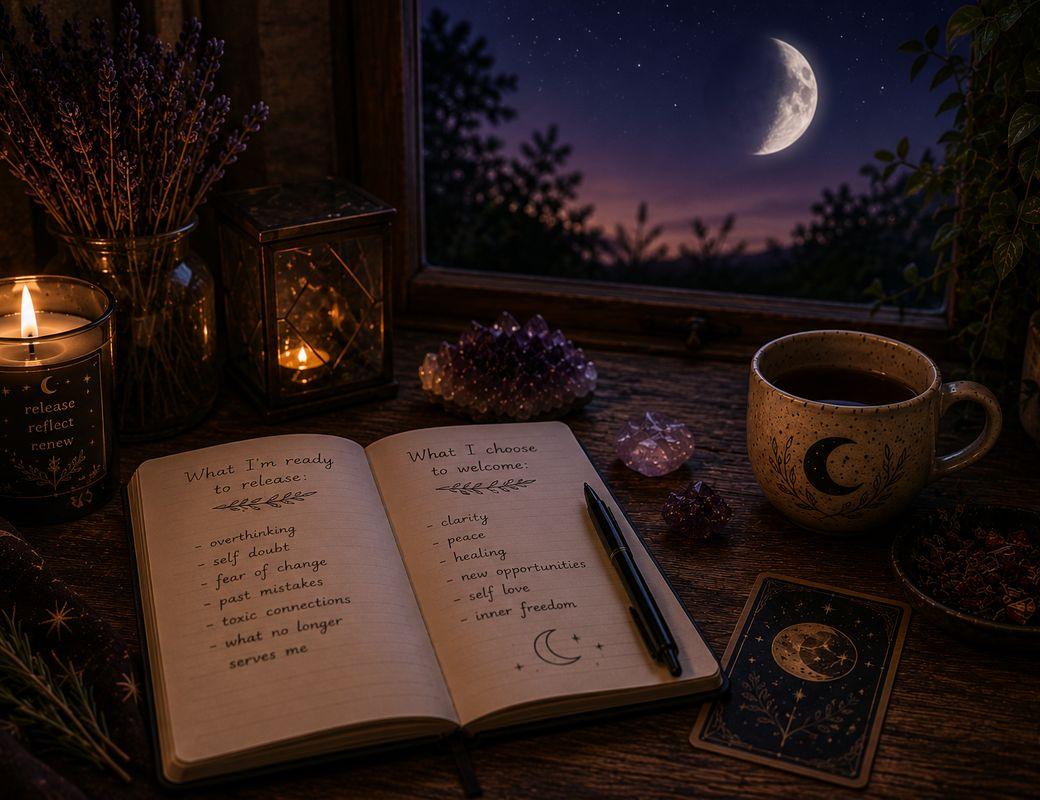The Art of Letting Go Under the Waning Moon