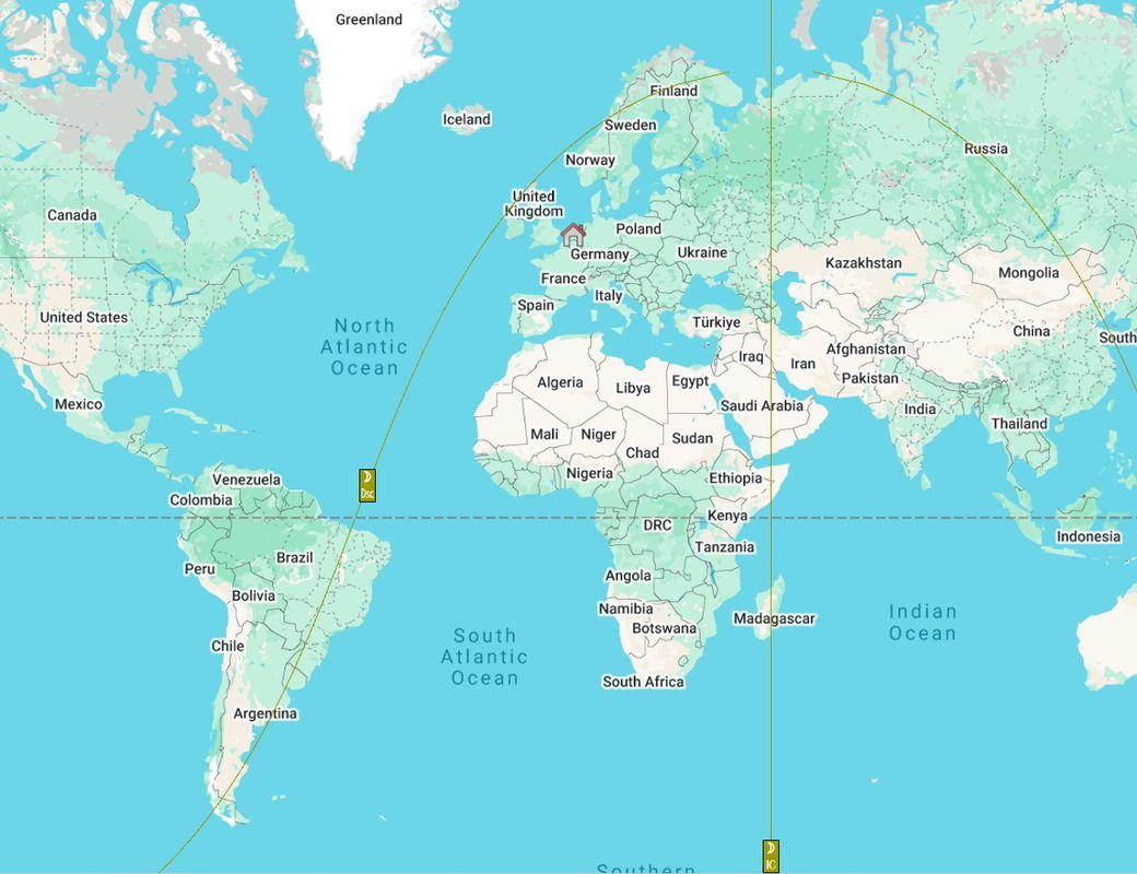 Illustration for Meeting my Partner on my Moon Line