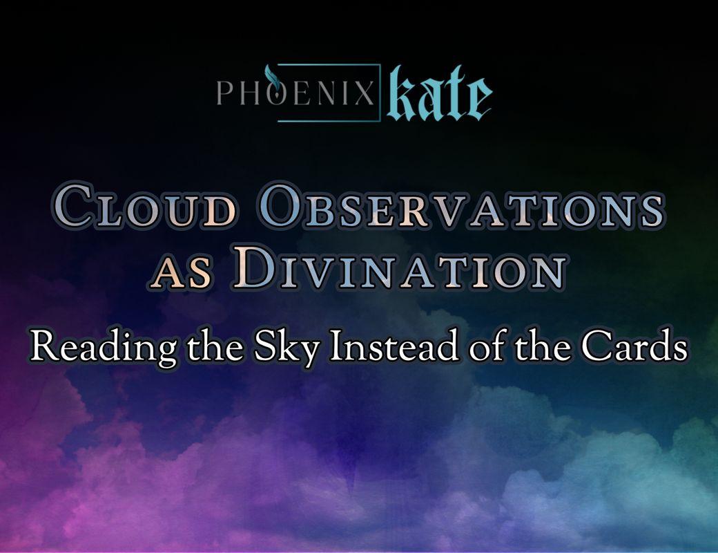 Cloud Observations as Divination