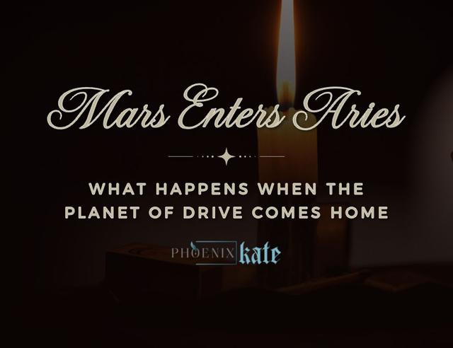 April 9 - May 18, 2026: Mars Enters Aries