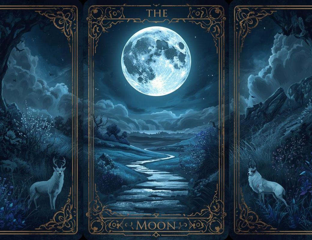 Illustration for 🌙 Lunar phases and tarot: a practical guide for intuitive souls…