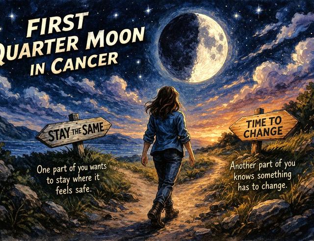 The First Quarter Moon in Cancer, simply explained