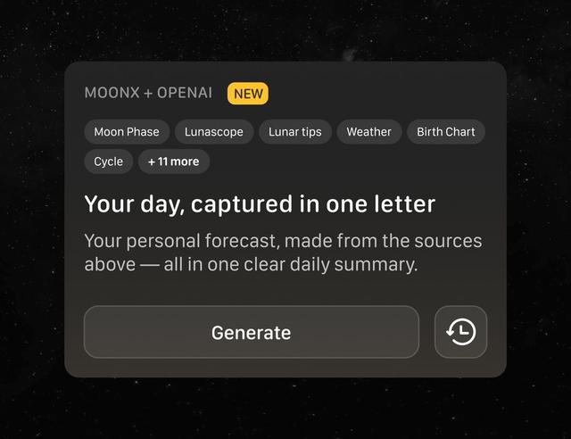 Something new in MoonX: Today's Summary