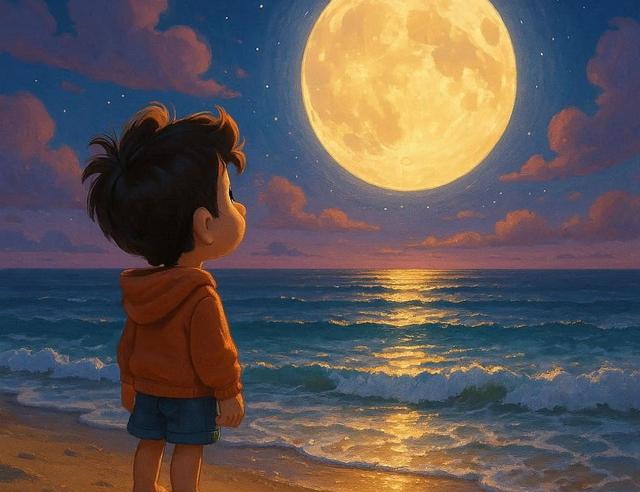The Symbolism of the Moon and Childhood