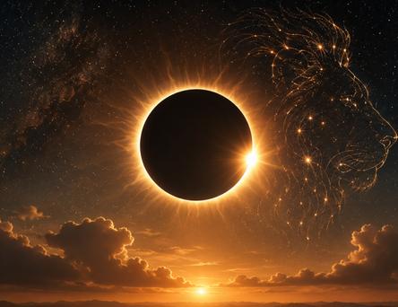 Total Solar Eclipse & New Moon in Leo